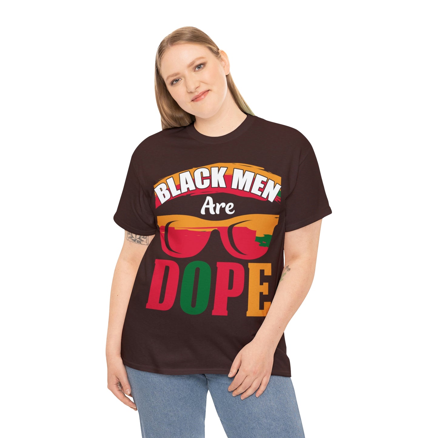 Black Man Dope Unisex Heavy Cotton Tee