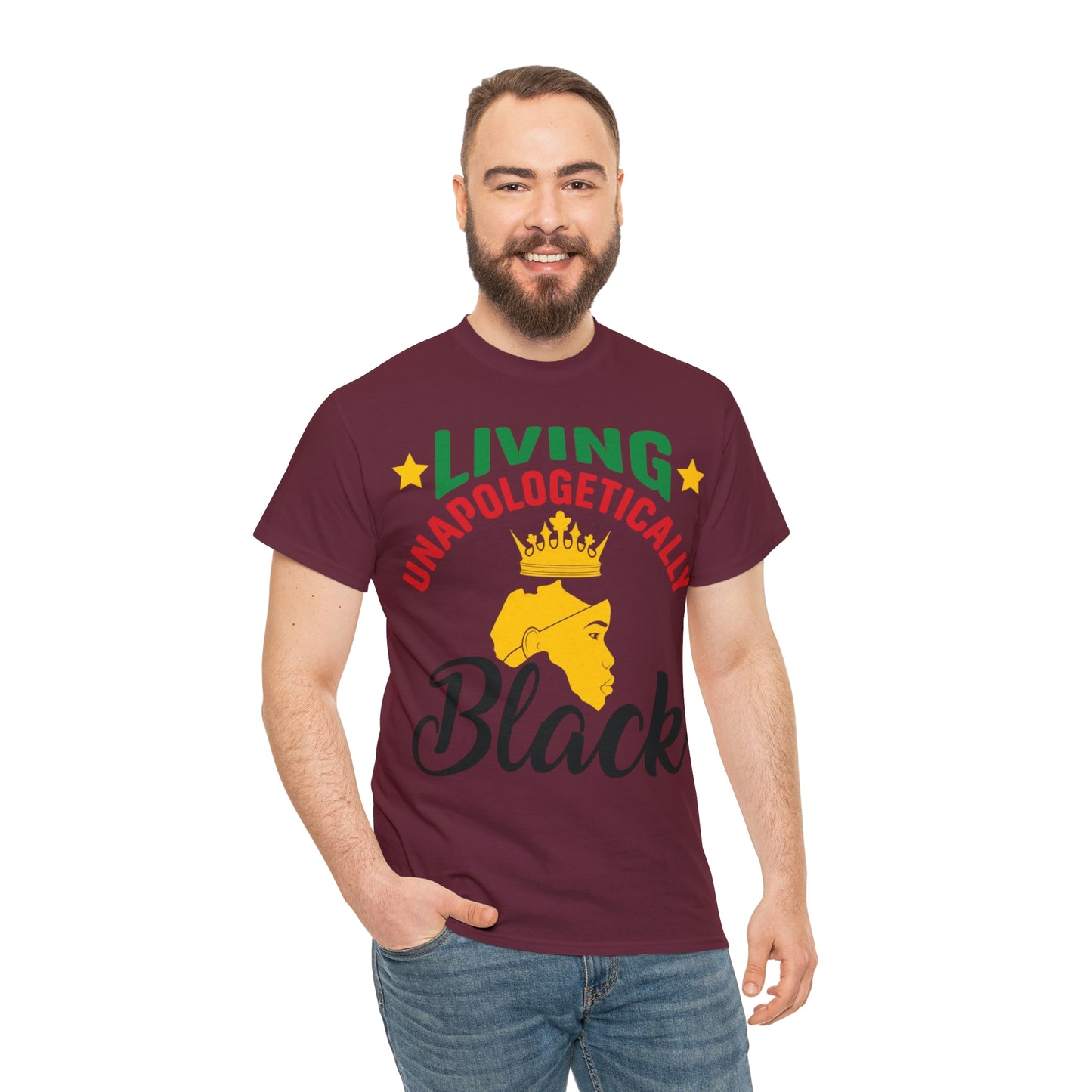 Living Unapologetically Unisex Heavy Cotton Tee