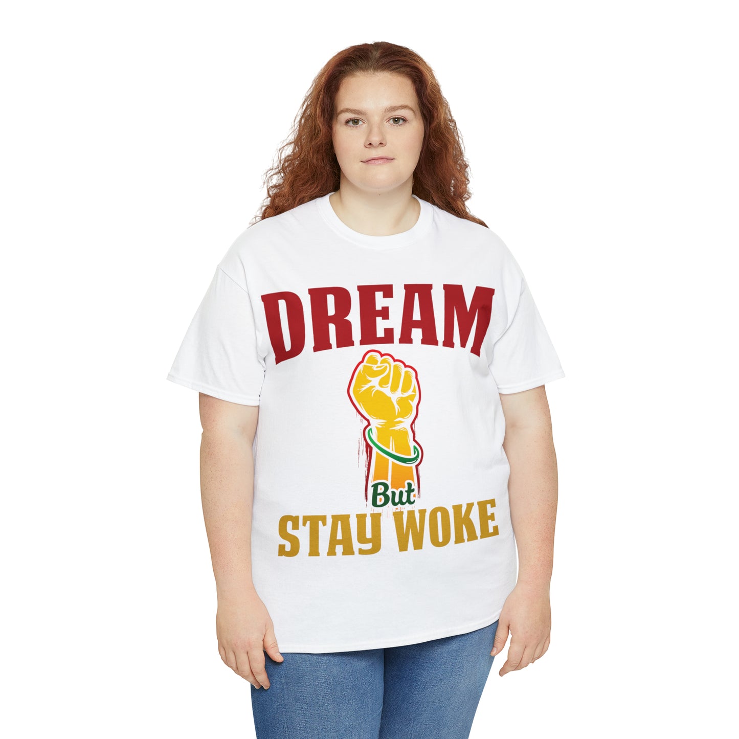 Stay Woke Unisex Heavy Cotton Tee