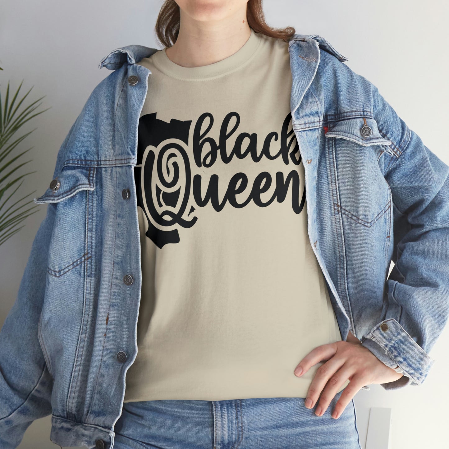 Black Queen Unisex Heavy Cotton Tee