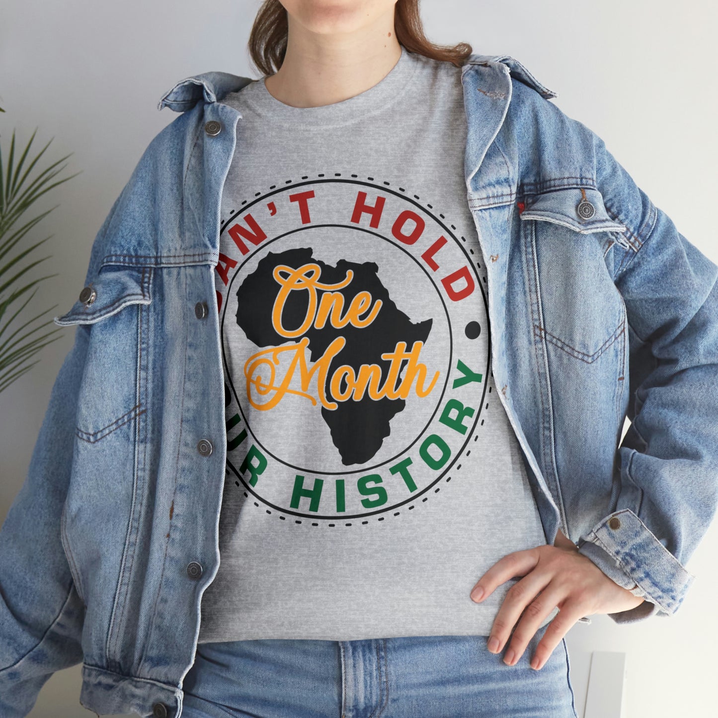 One Month Unisex Heavy Cotton Tee