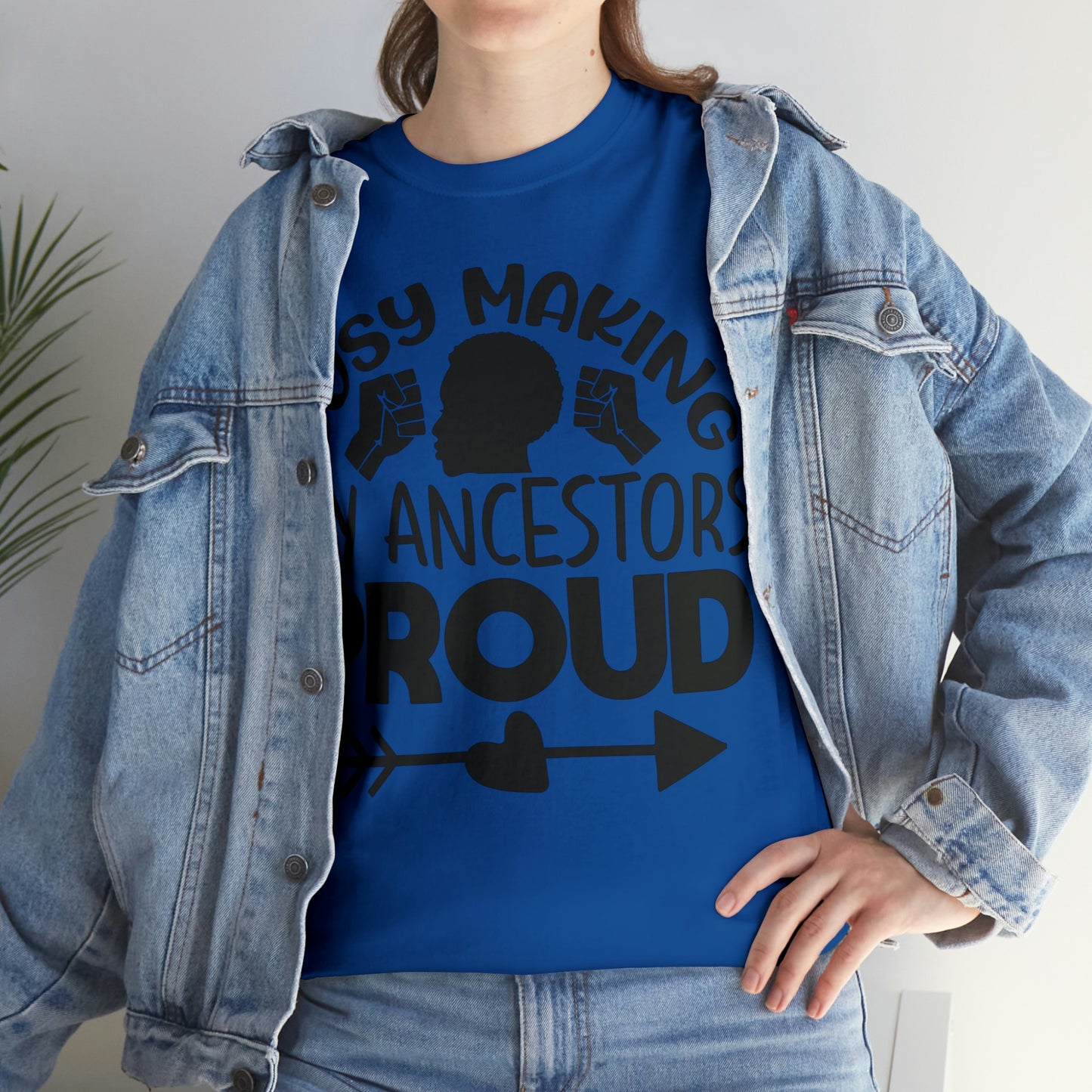 Busy Making Ancestors Unisex Heavy Cotton Tee