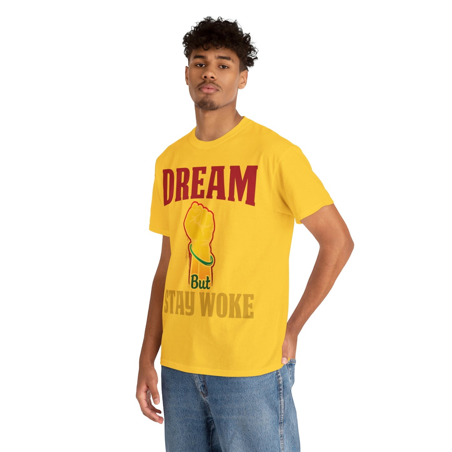 Dream/Woke Unisex Heavy Cotton Tee