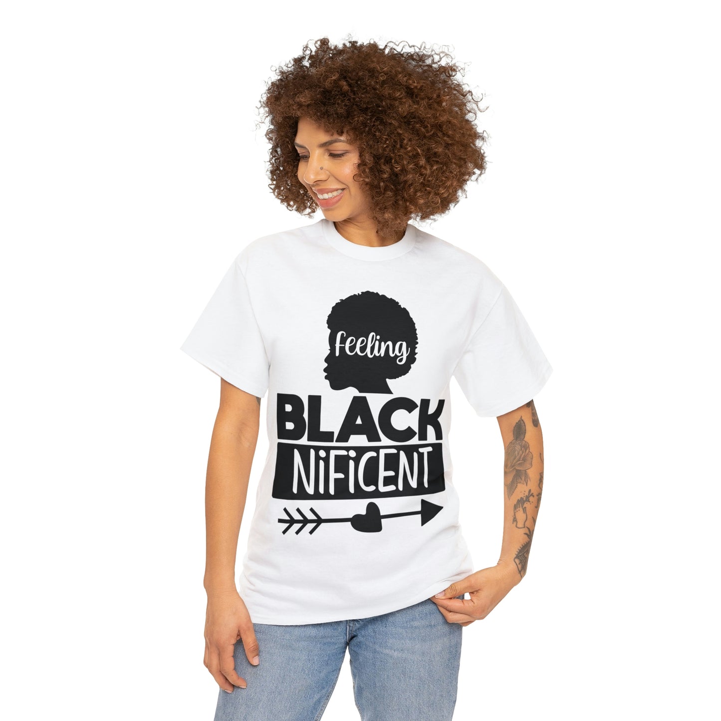 Feeling Blacknificent Unisex Heavy Cotton Tee