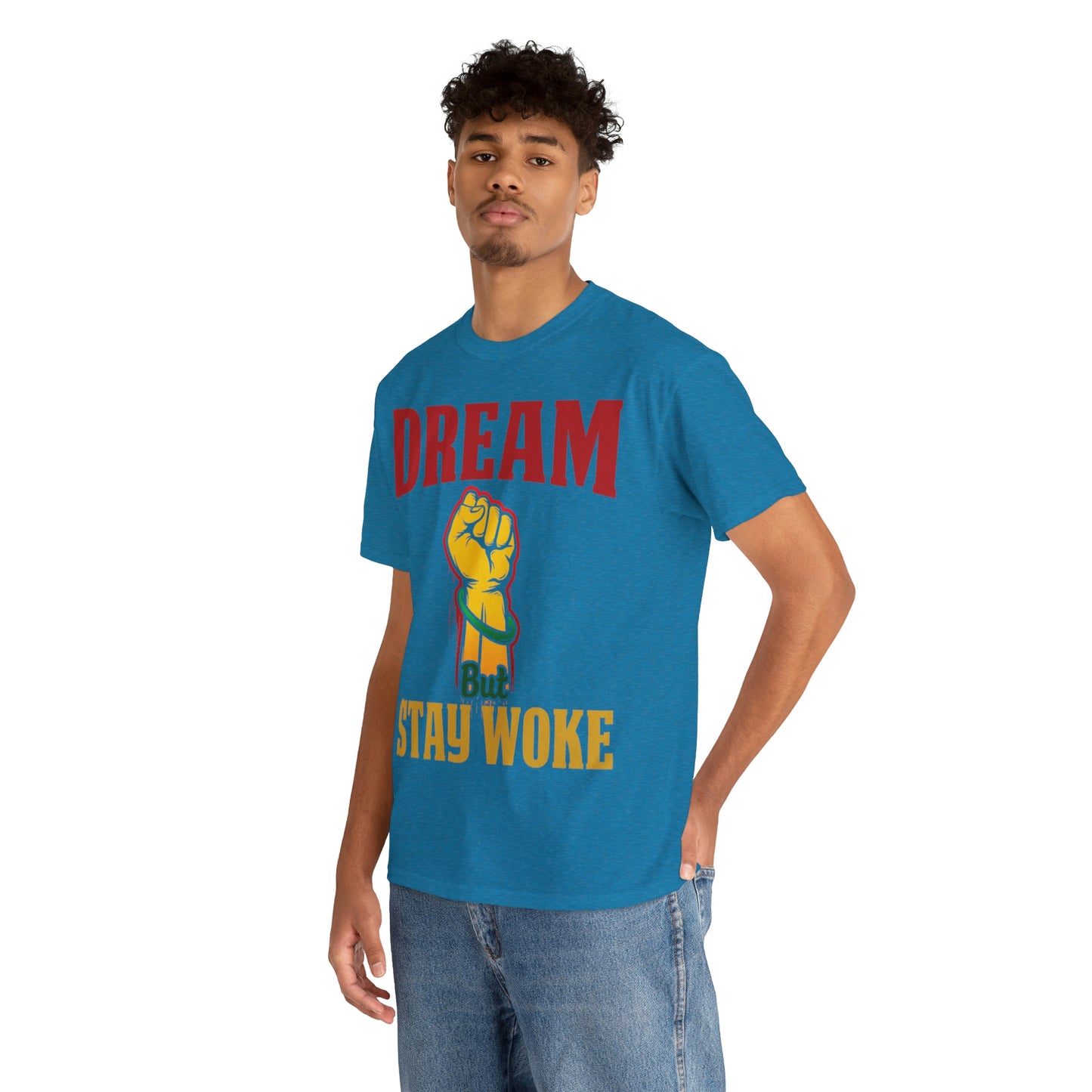 Dream/Woke Unisex Heavy Cotton Tee