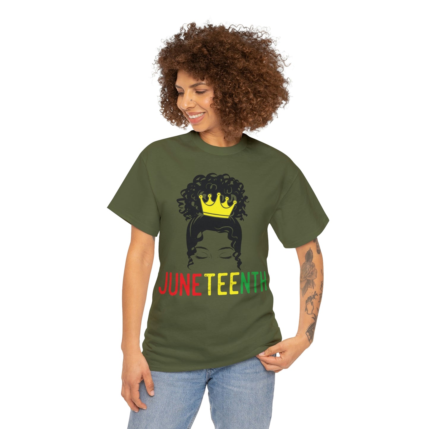 Juneteenth Femme Unisex Heavy Cotton Tee