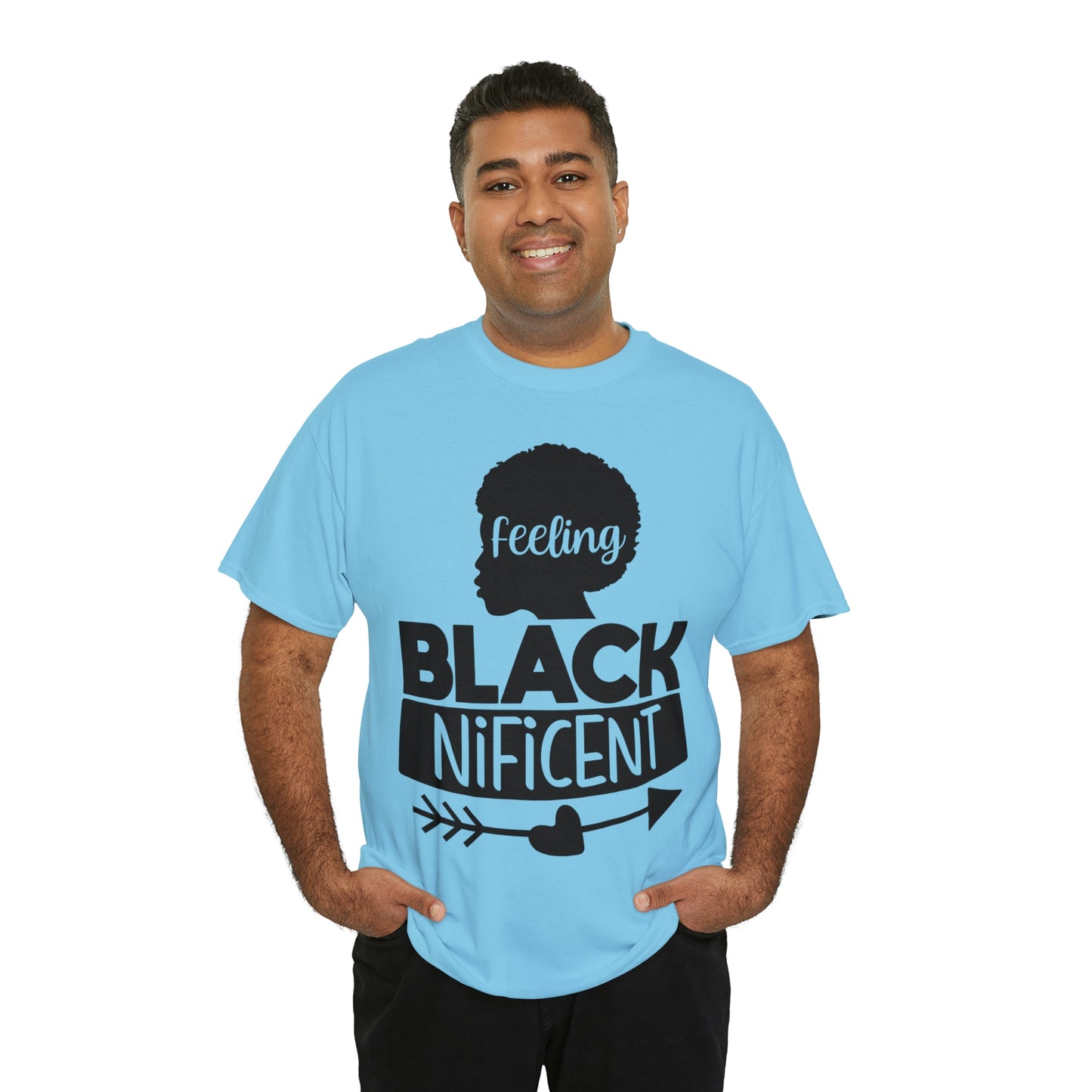 Feeling Blacknificent Unisex Heavy Cotton Tee