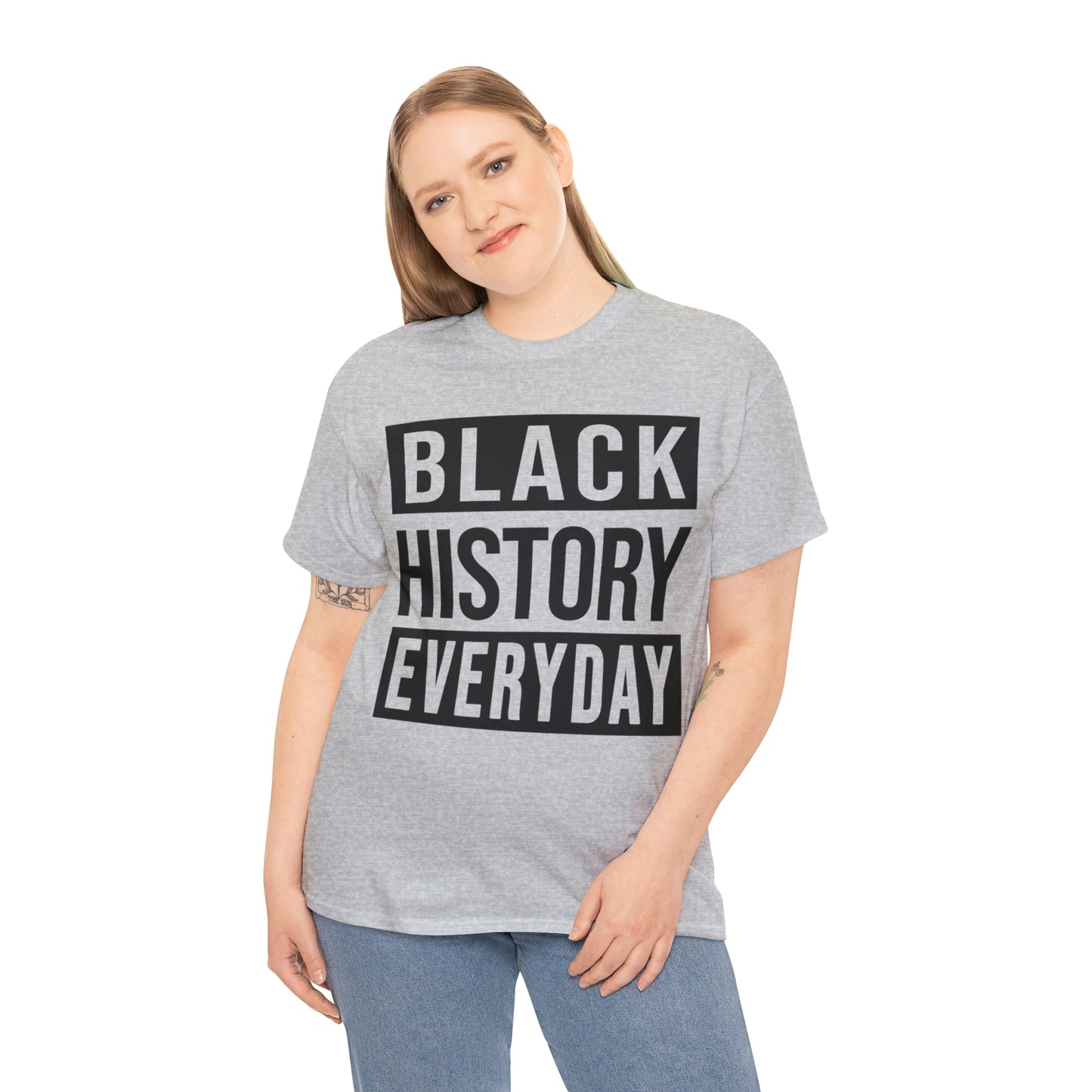 Black History Everyday Unisex Heavy Cotton Tee