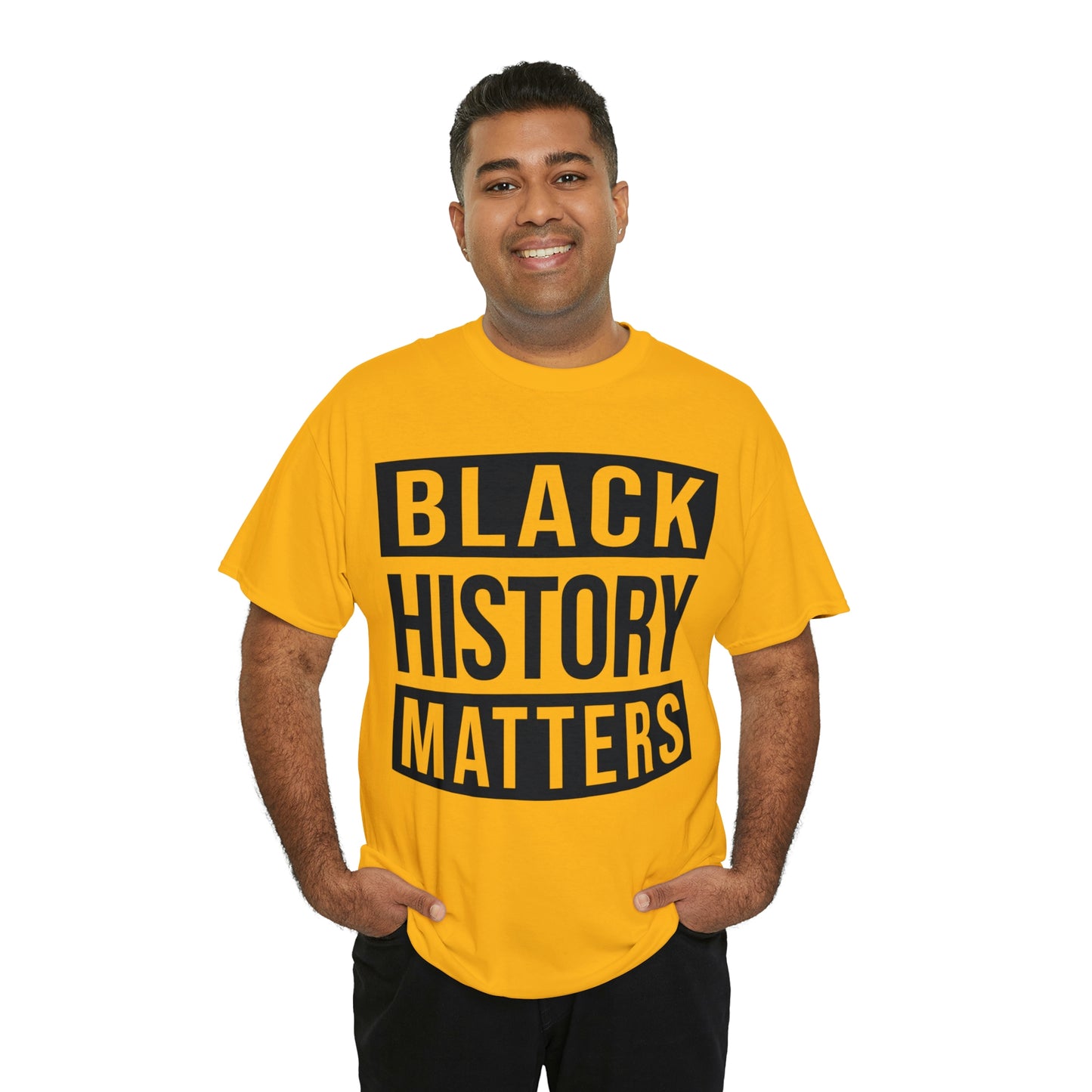Black History Matters Unisex Heavy Cotton Tee