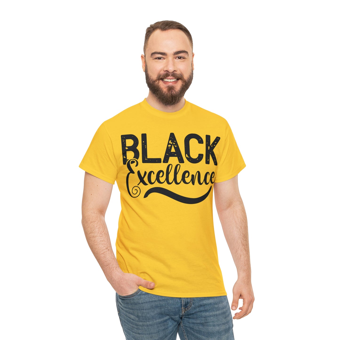 Black Excellence Unisex Heavy Cotton Tee