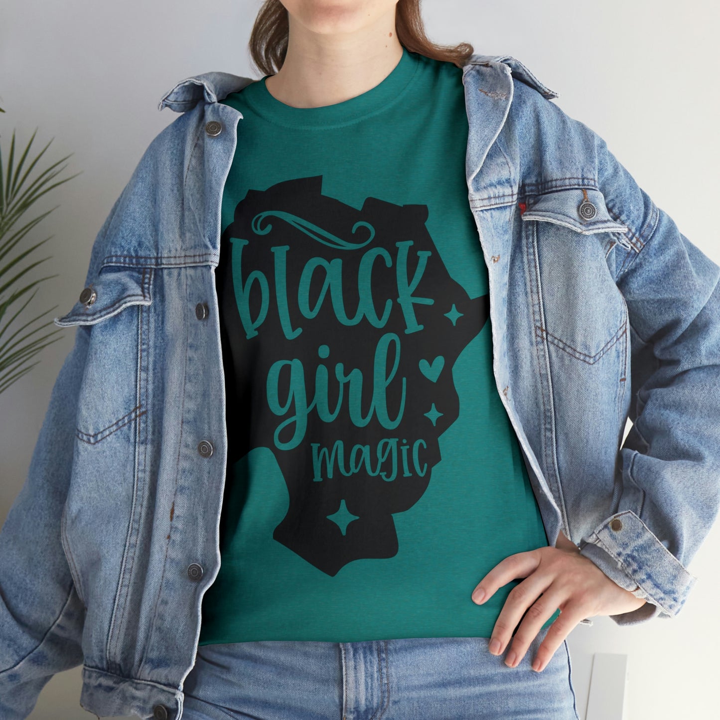 Black Girl Magic Unisex Heavy Cotton Tee