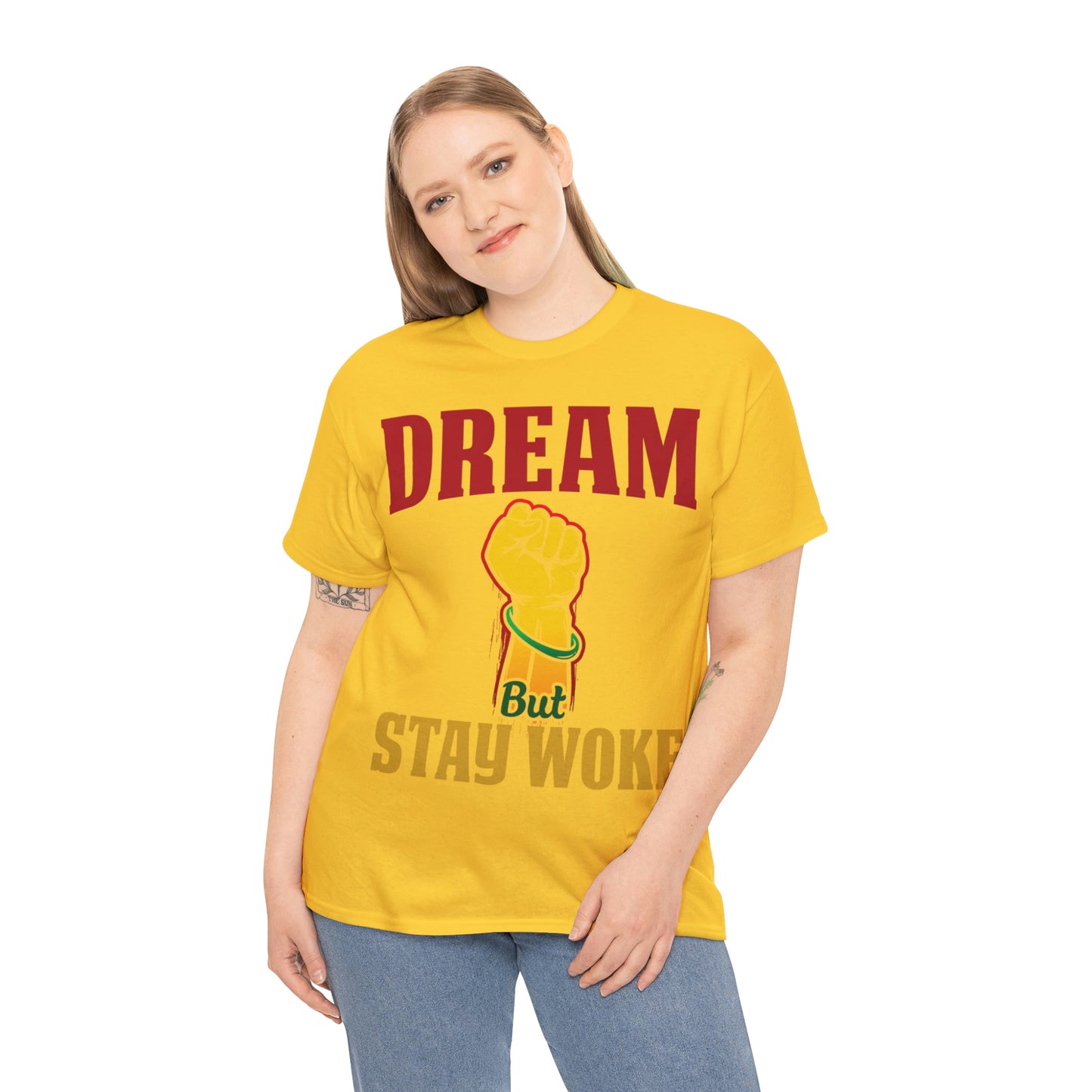 Dream/Woke Unisex Heavy Cotton Tee