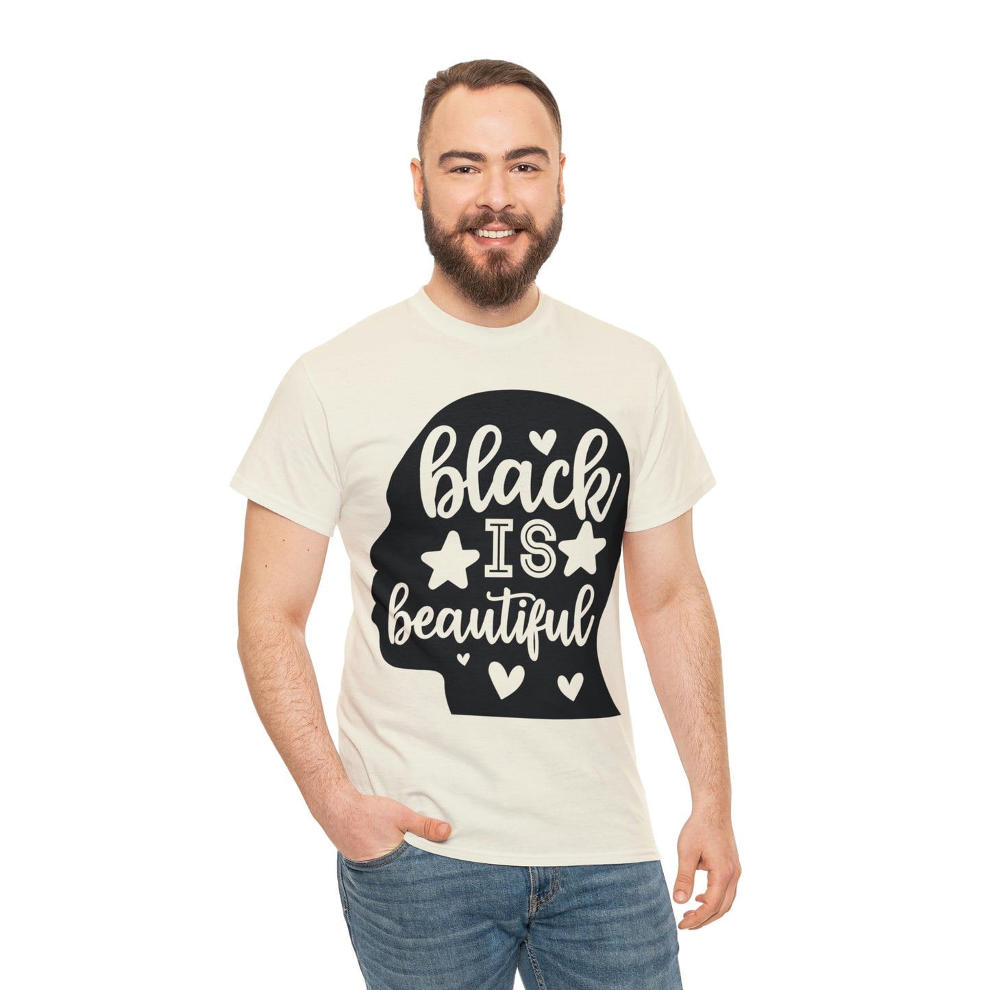 Black is Beautiful Unisex Heavy Cotton Tee