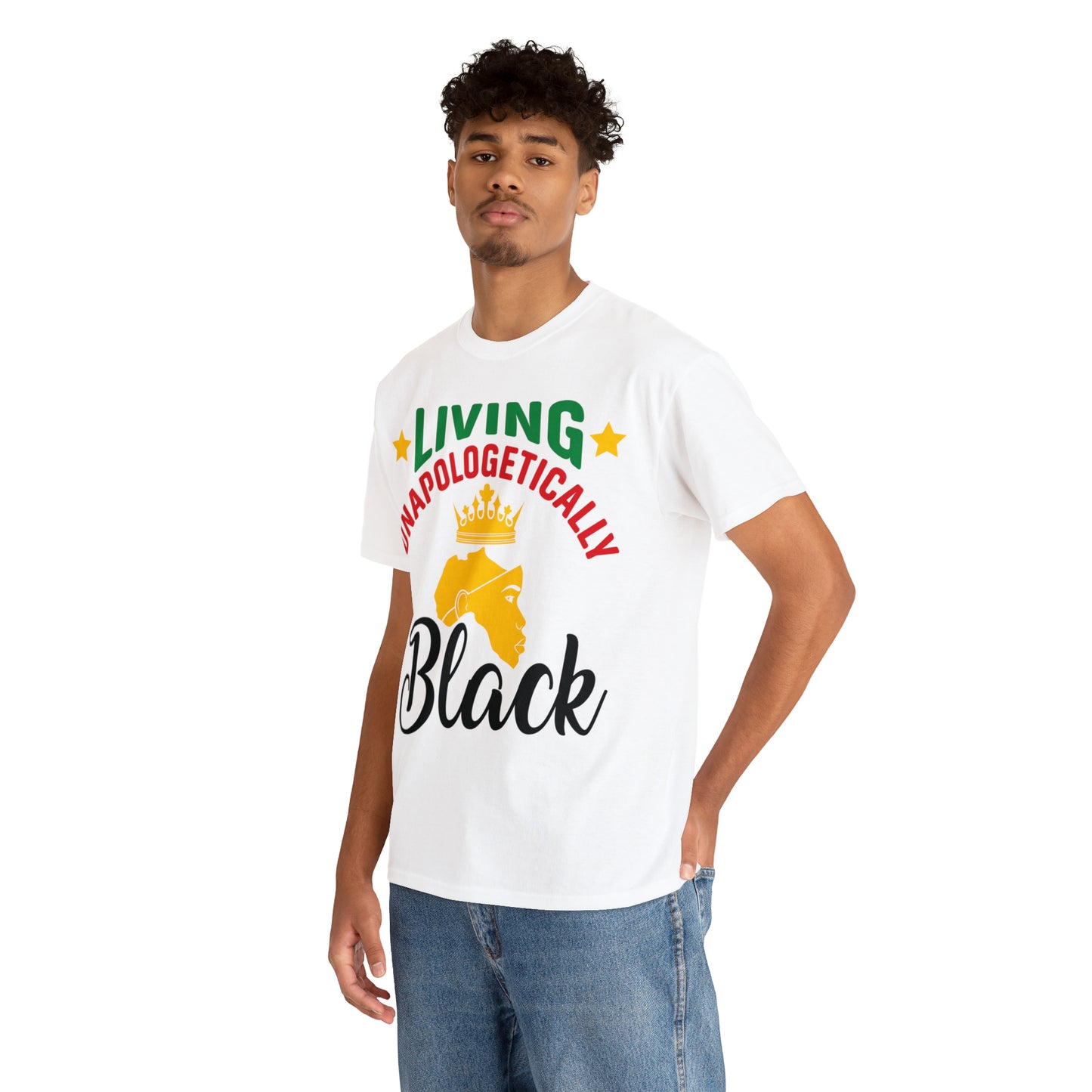 Unapolegetic (Vinyl Cut-4 color) Unisex Heavy Cotton Tee