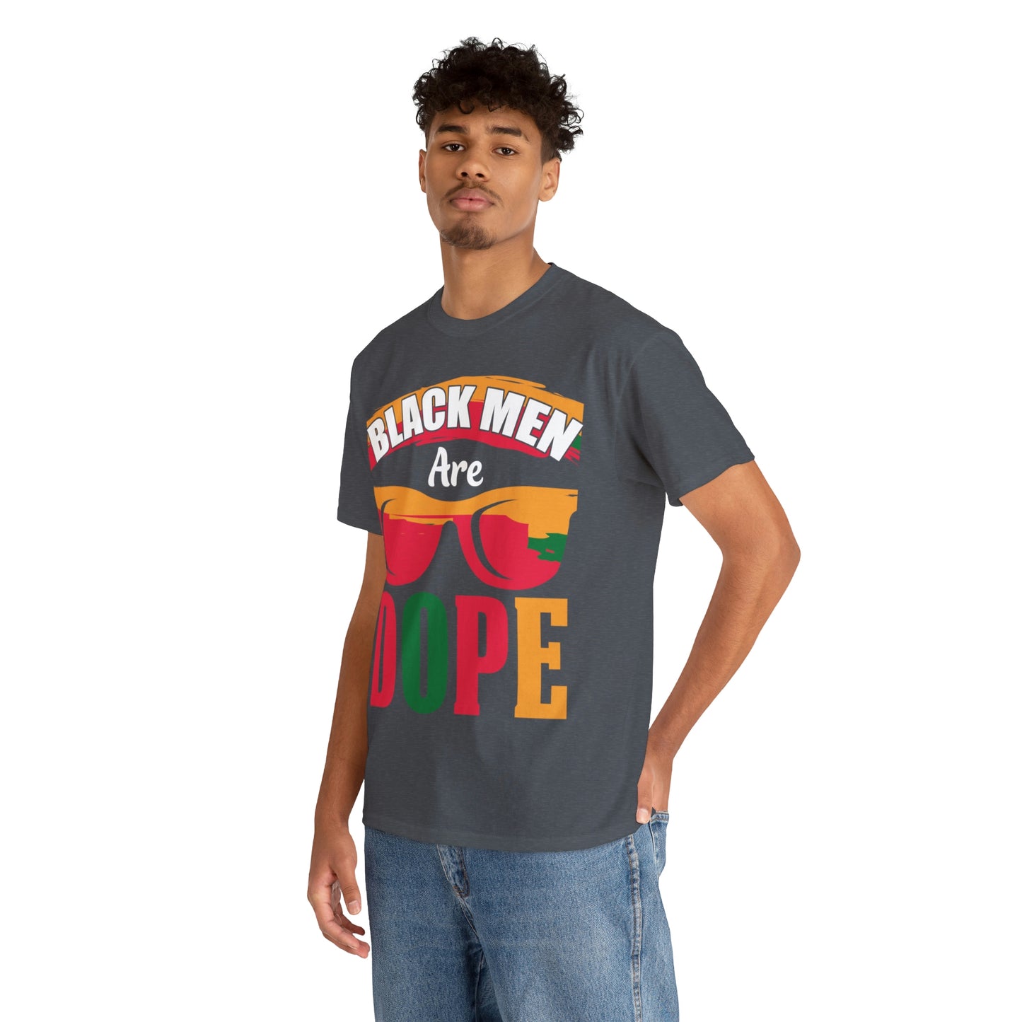 Black Man Dope Unisex Heavy Cotton Tee
