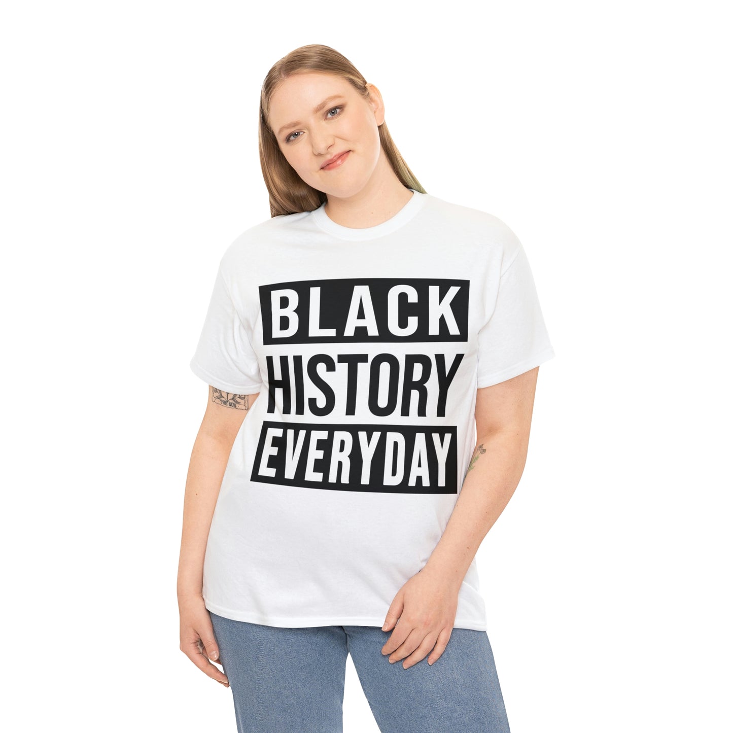 Black History Everyday Unisex Heavy Cotton Tee