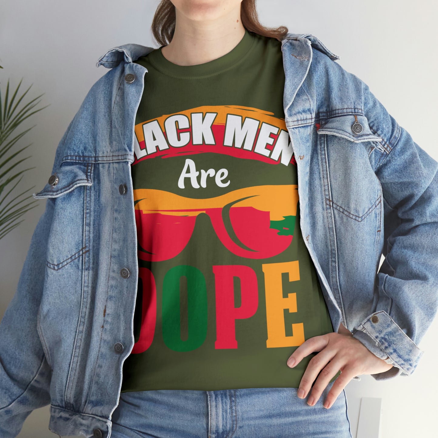 Black Man Dope Unisex Heavy Cotton Tee