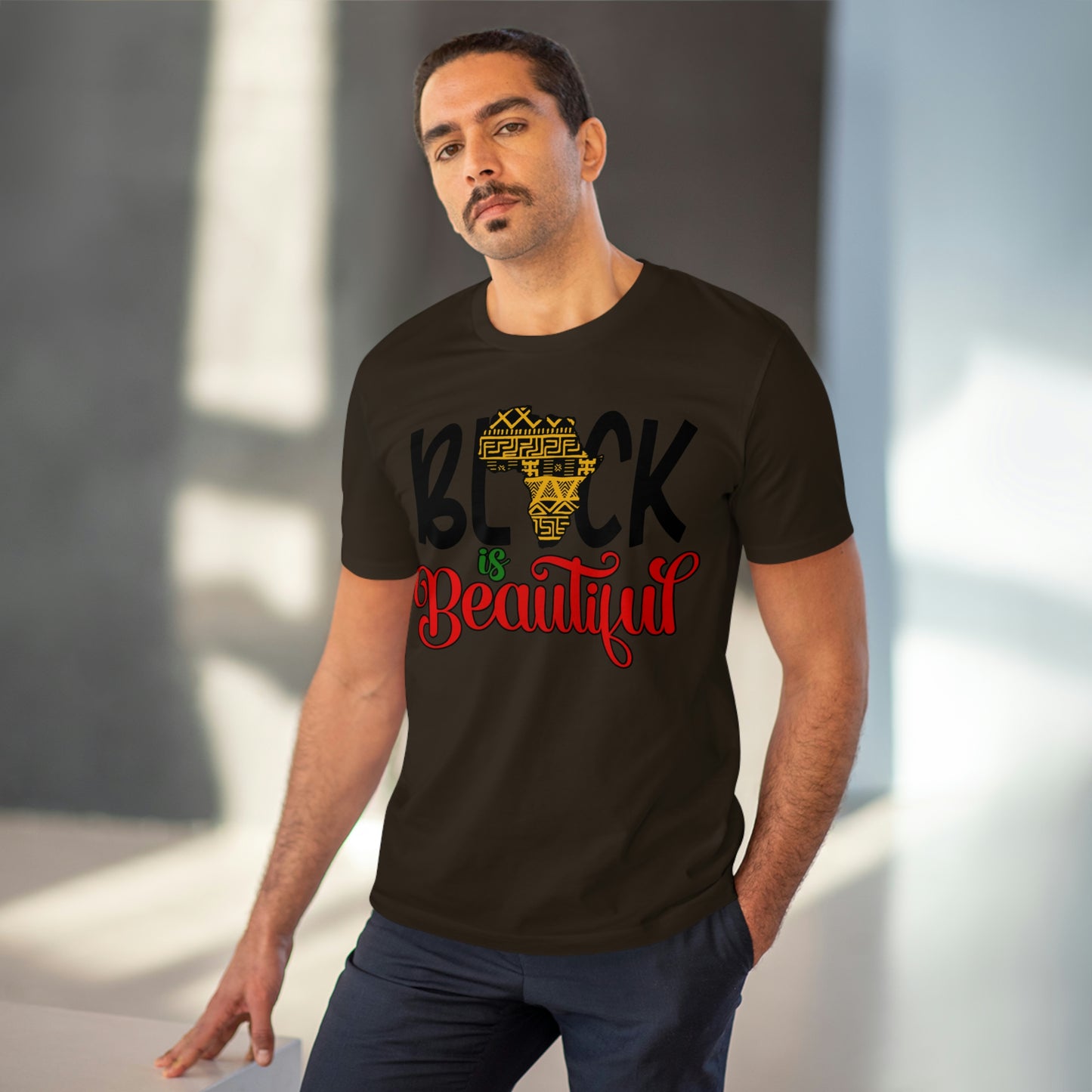 Black is Beautiful Organic Creator T-shirt - Unisex