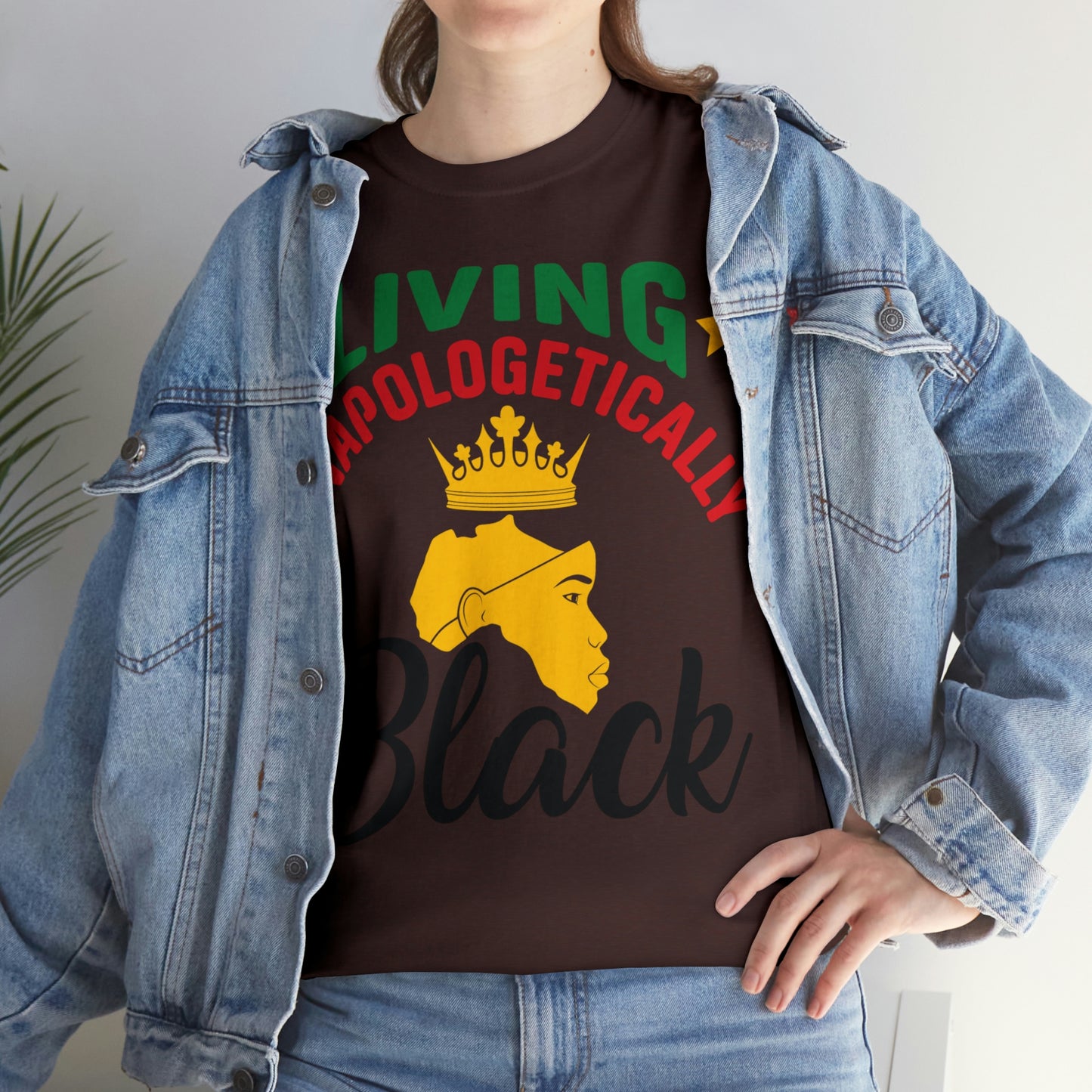 Living Unapologetically Unisex Heavy Cotton Tee