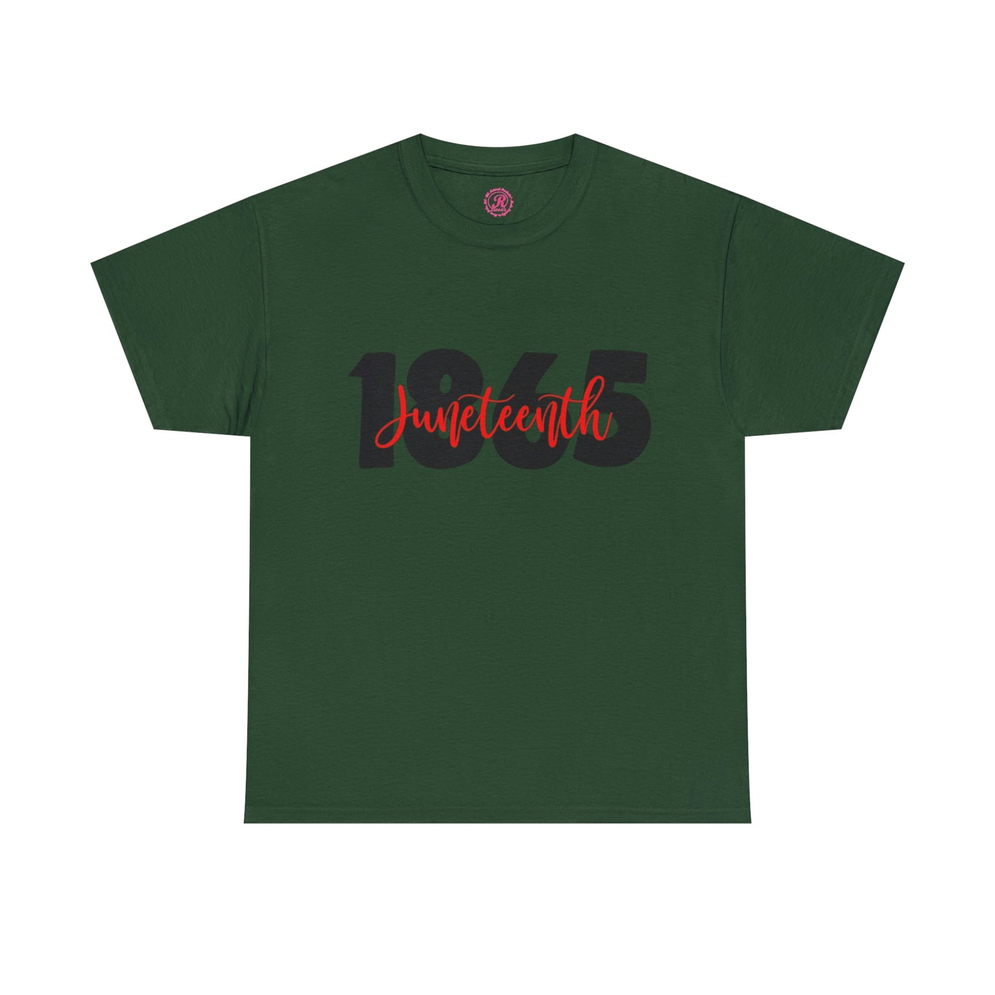 Juneteenth-Red Unisex Heavy Cotton Tee