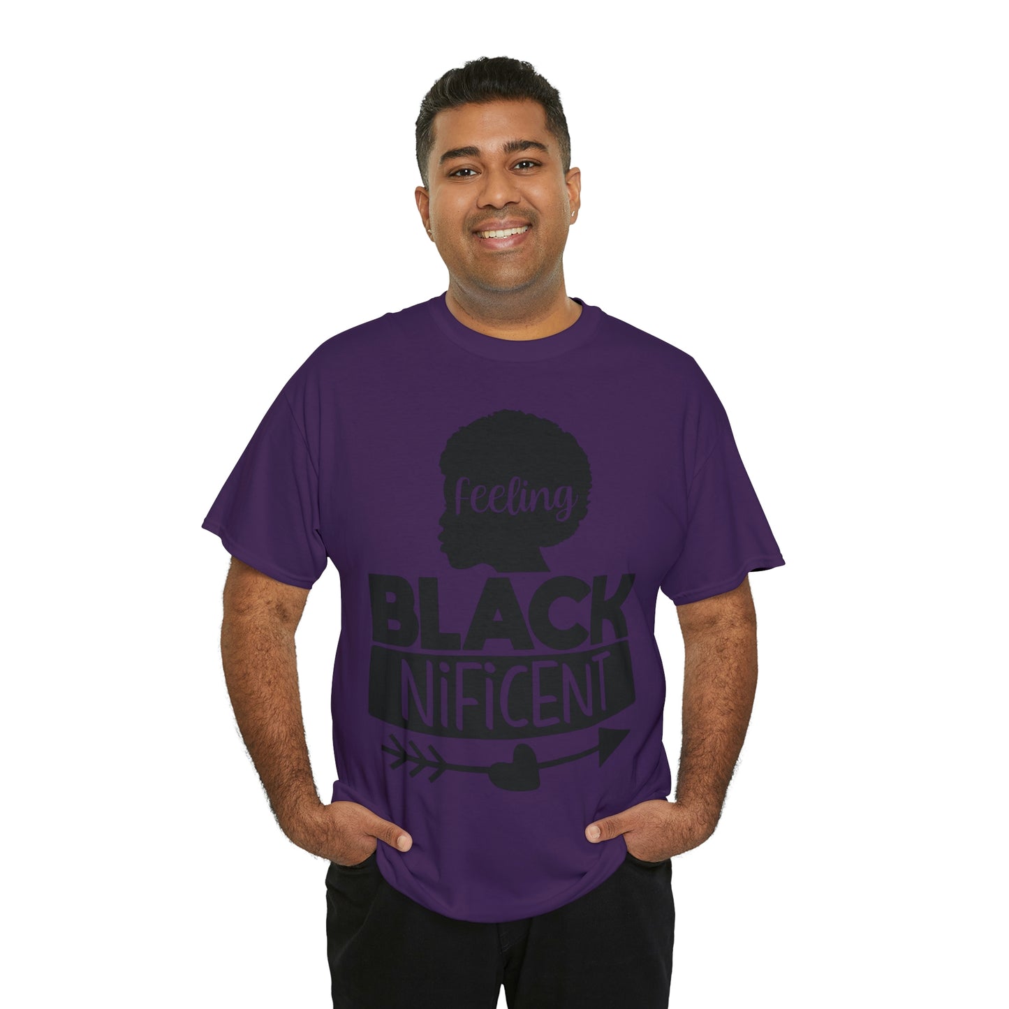 Feeling Blacknificent Unisex Heavy Cotton Tee