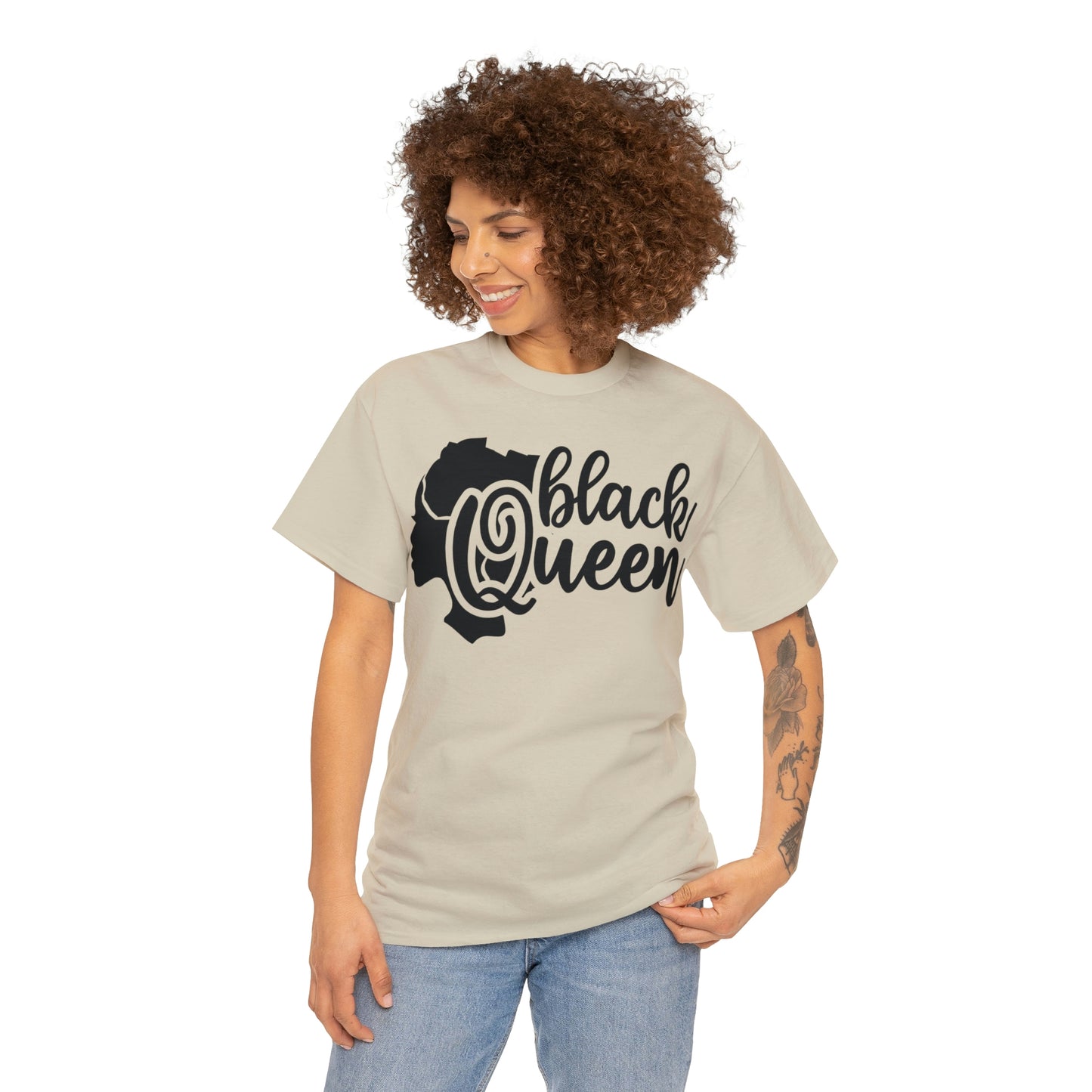 Black Queen Unisex Heavy Cotton Tee