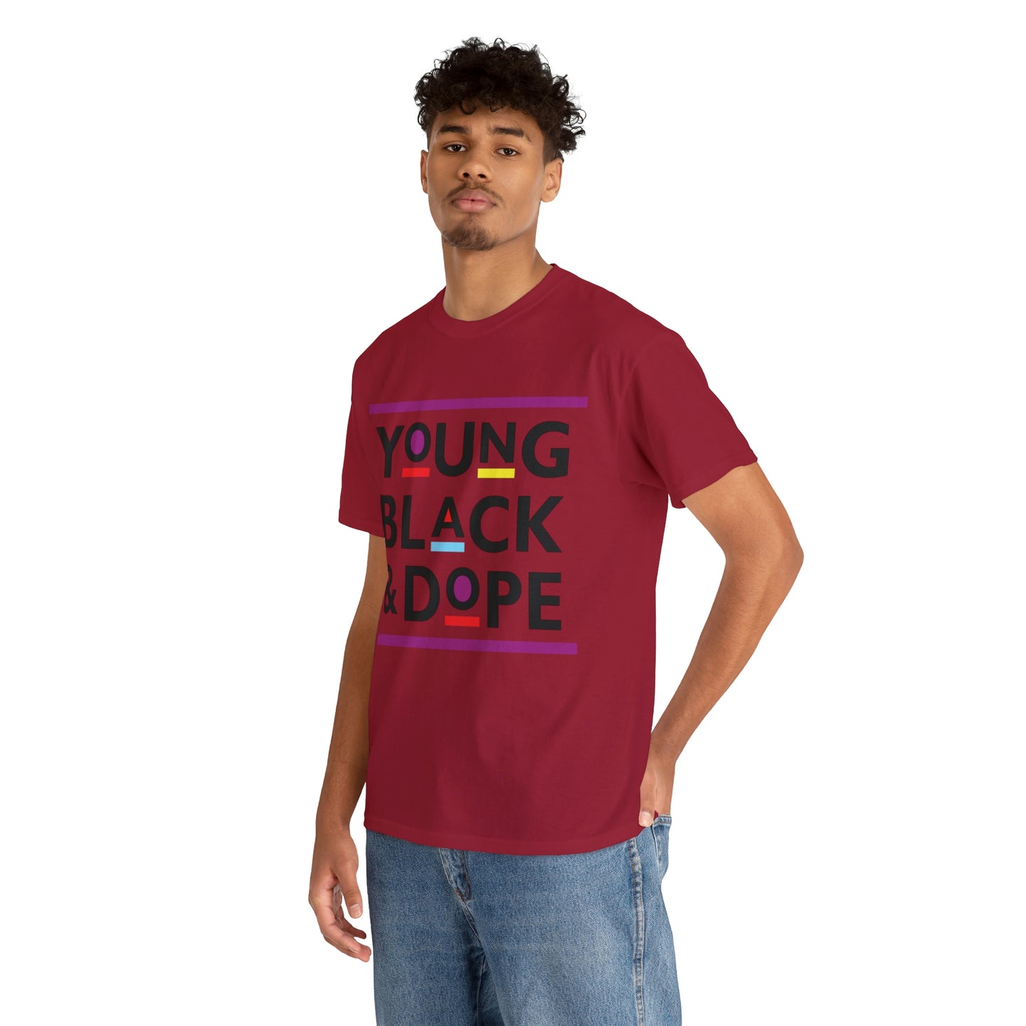 Young black & Dope Unisex Heavy Cotton Tee