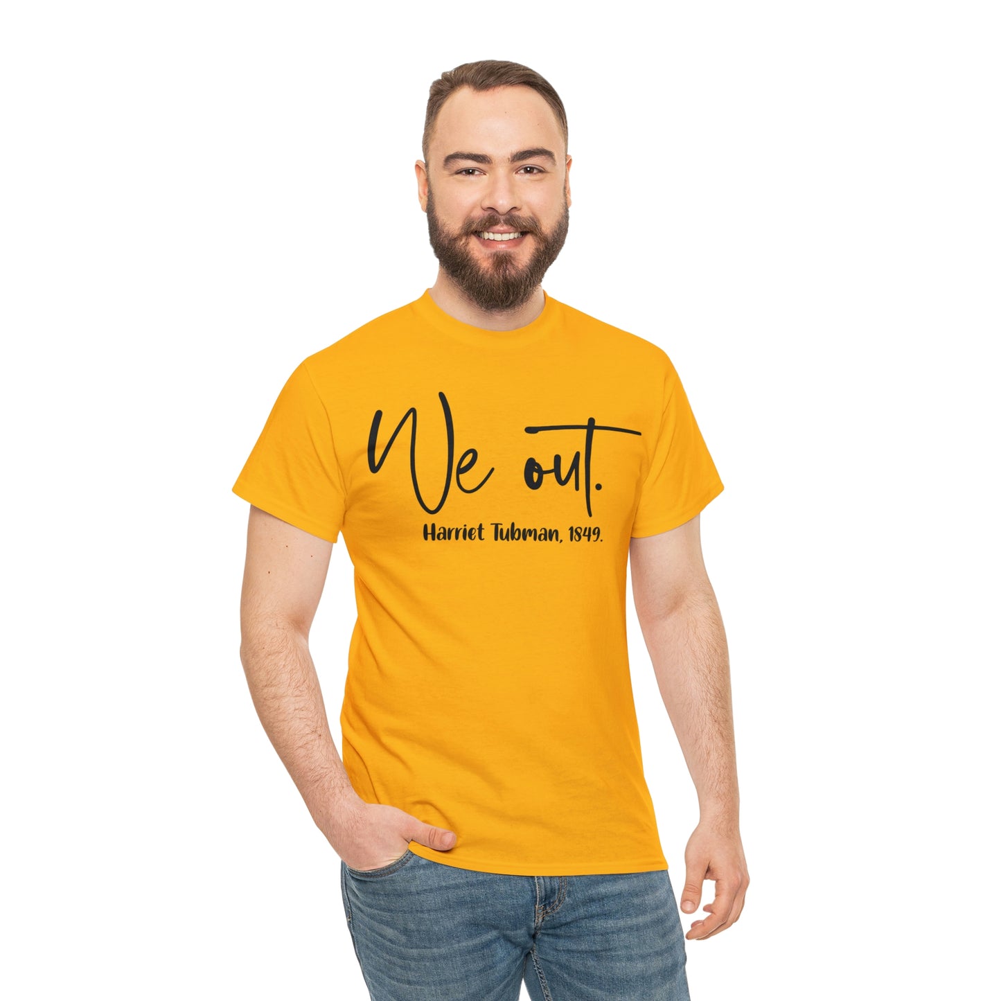 We Out Unisex Heavy Cotton Tee