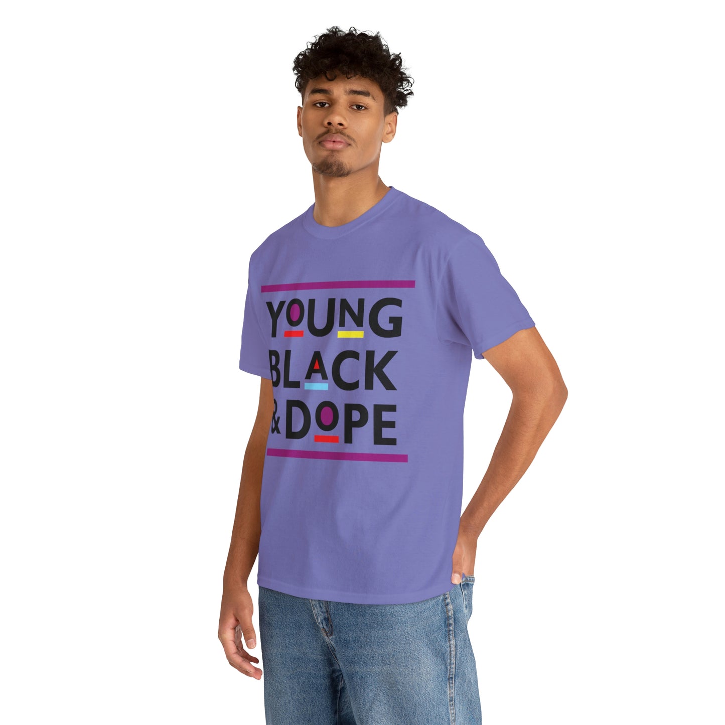 Young black & Dope Unisex Heavy Cotton Tee