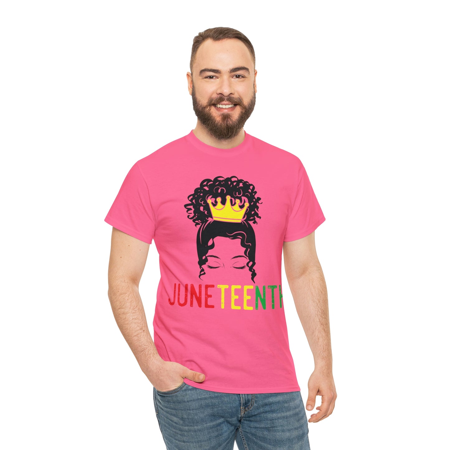 Juneteenth Femme Unisex Heavy Cotton Tee
