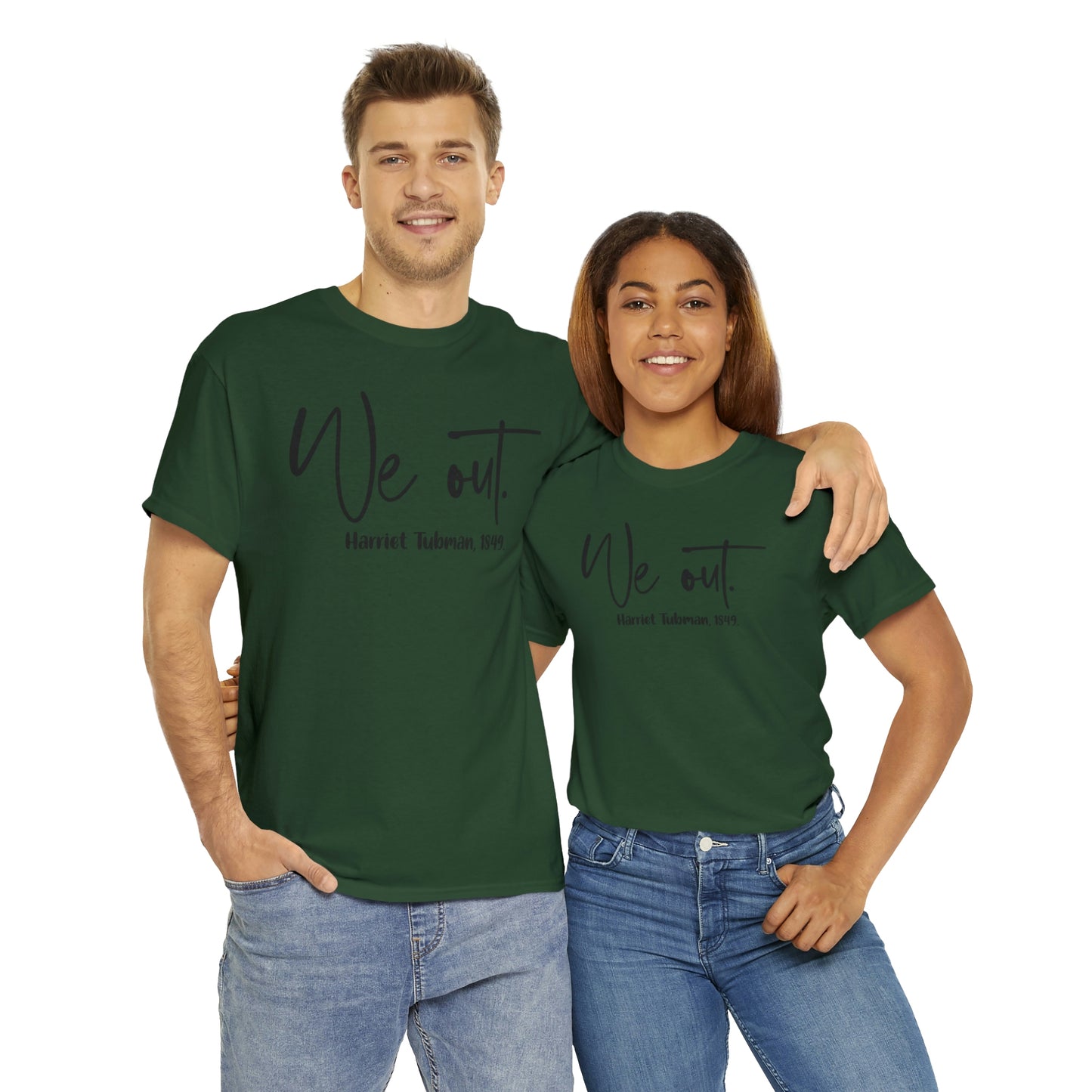 We Out Unisex Heavy Cotton Tee