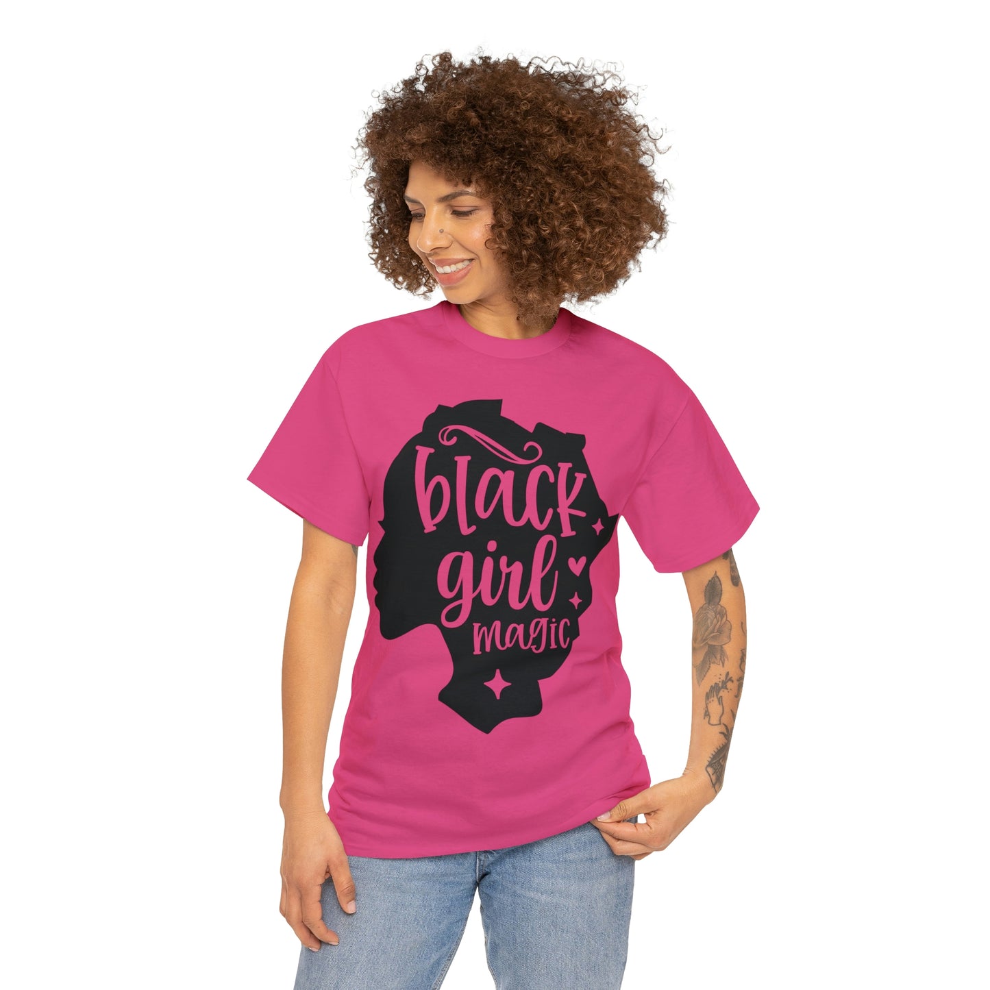 Black Girl Magic Unisex Heavy Cotton Tee