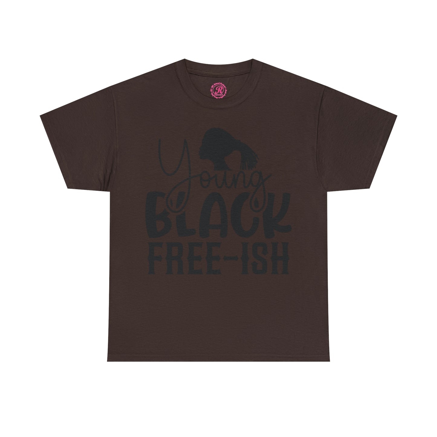 Young Black Unisex Heavy Cotton Tee