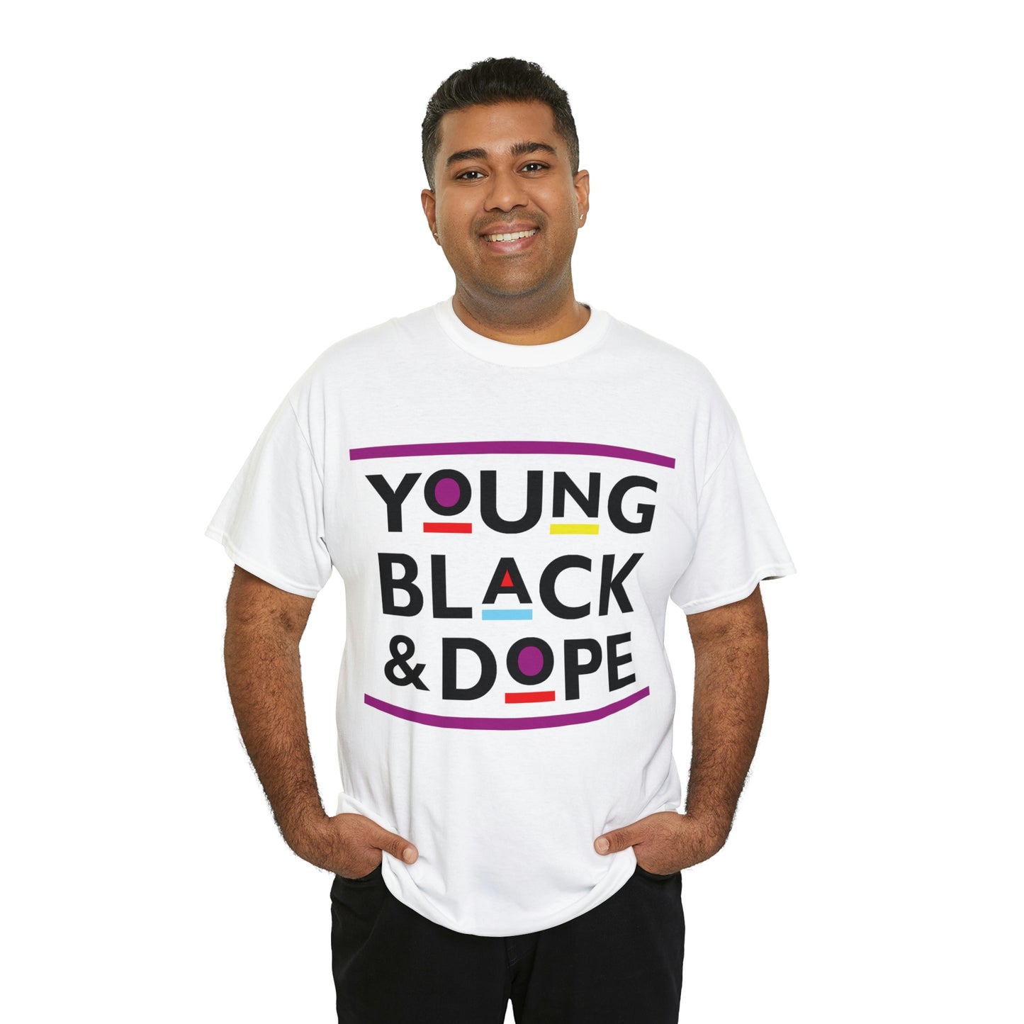 Young black & Dope Unisex Heavy Cotton Tee