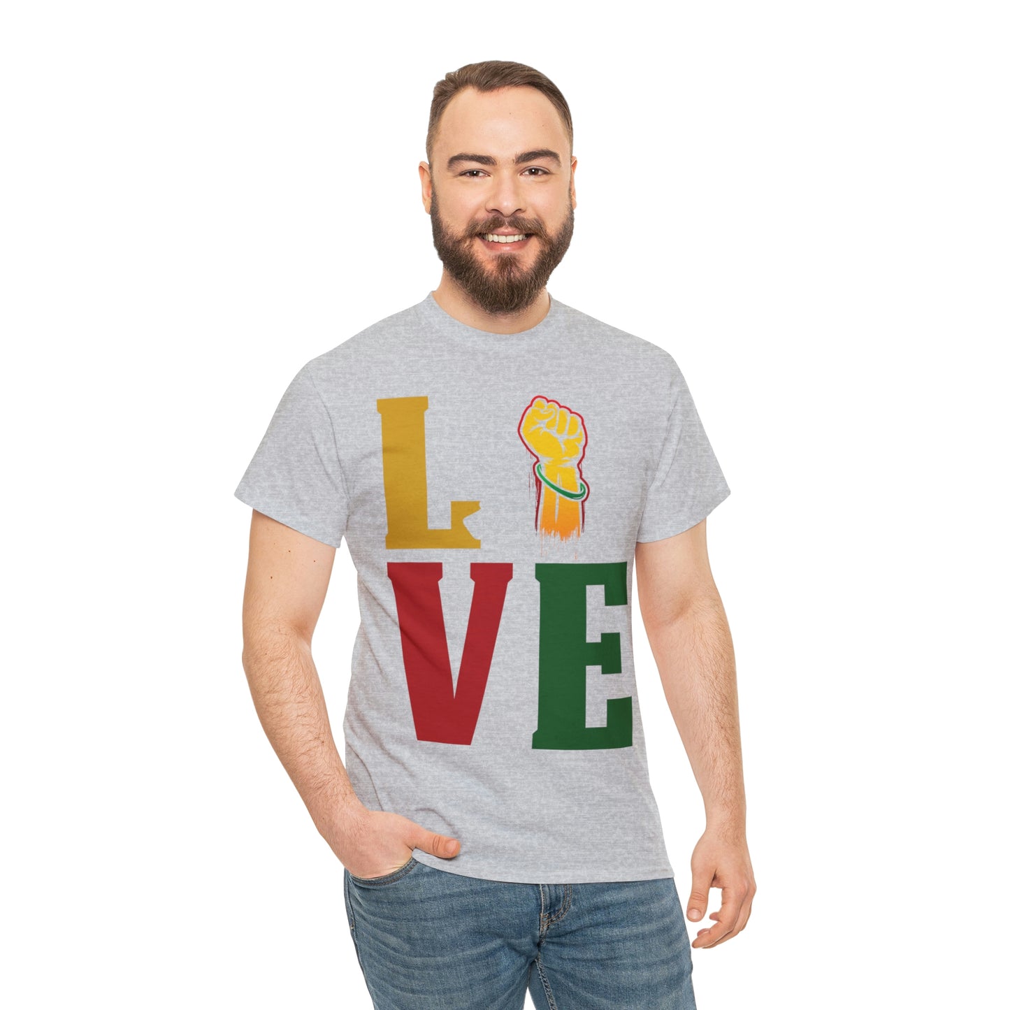 Love Unisex Heavy Cotton Tee
