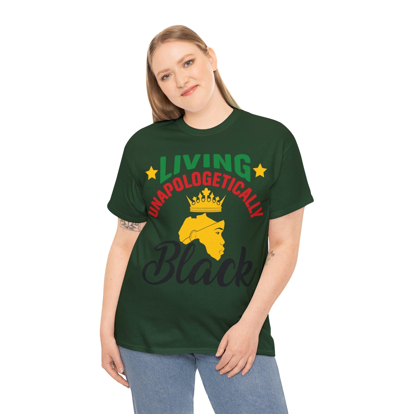 Living Unapologetically Unisex Heavy Cotton Tee