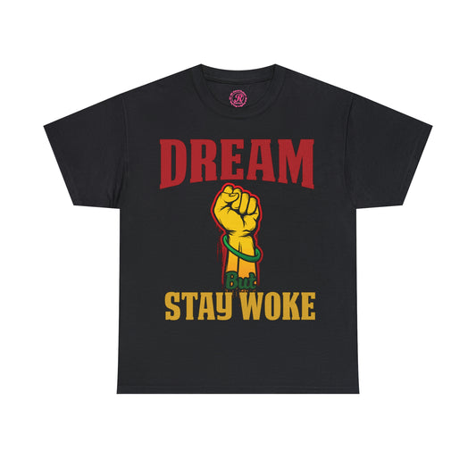 Dream/Woke Unisex Heavy Cotton Tee