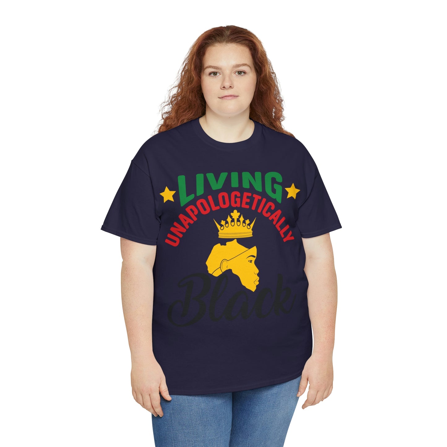 Living Unapologetically Unisex Heavy Cotton Tee