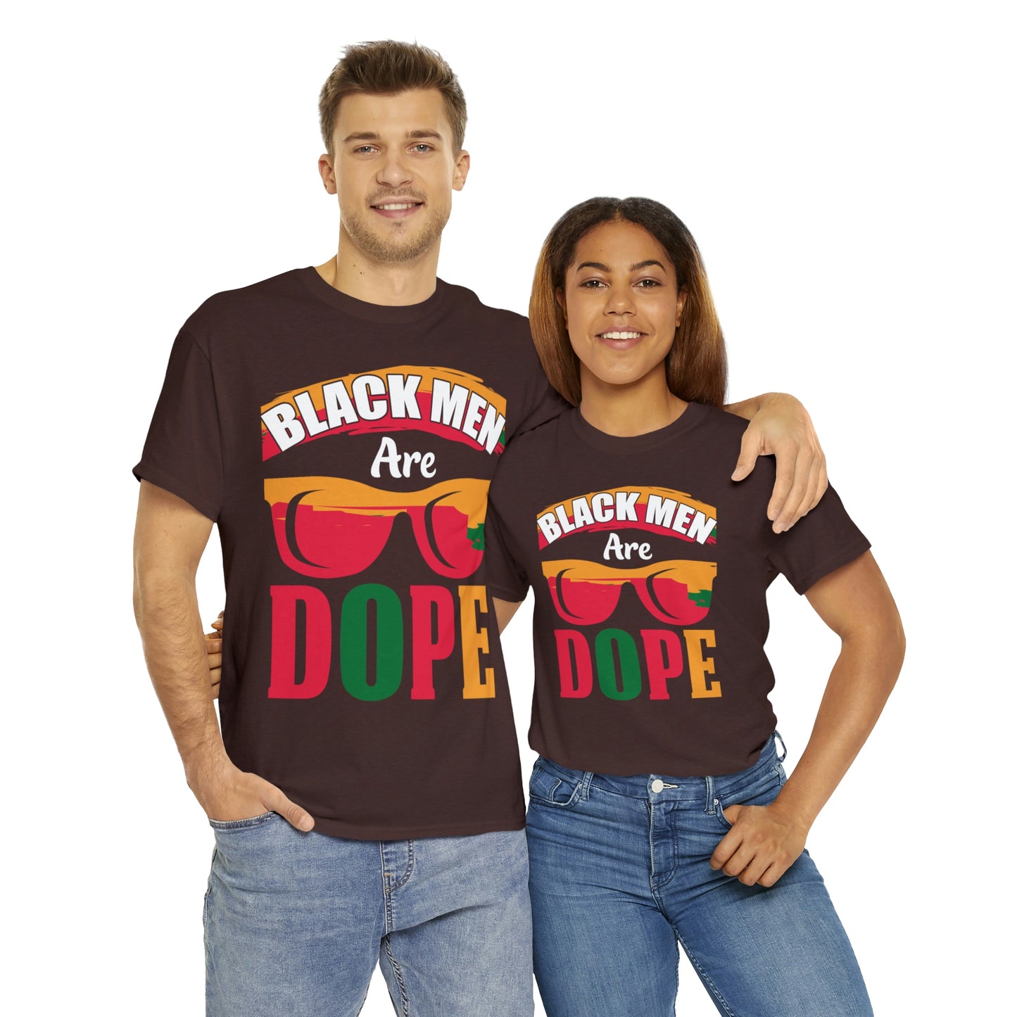 Black Man Dope Unisex Heavy Cotton Tee