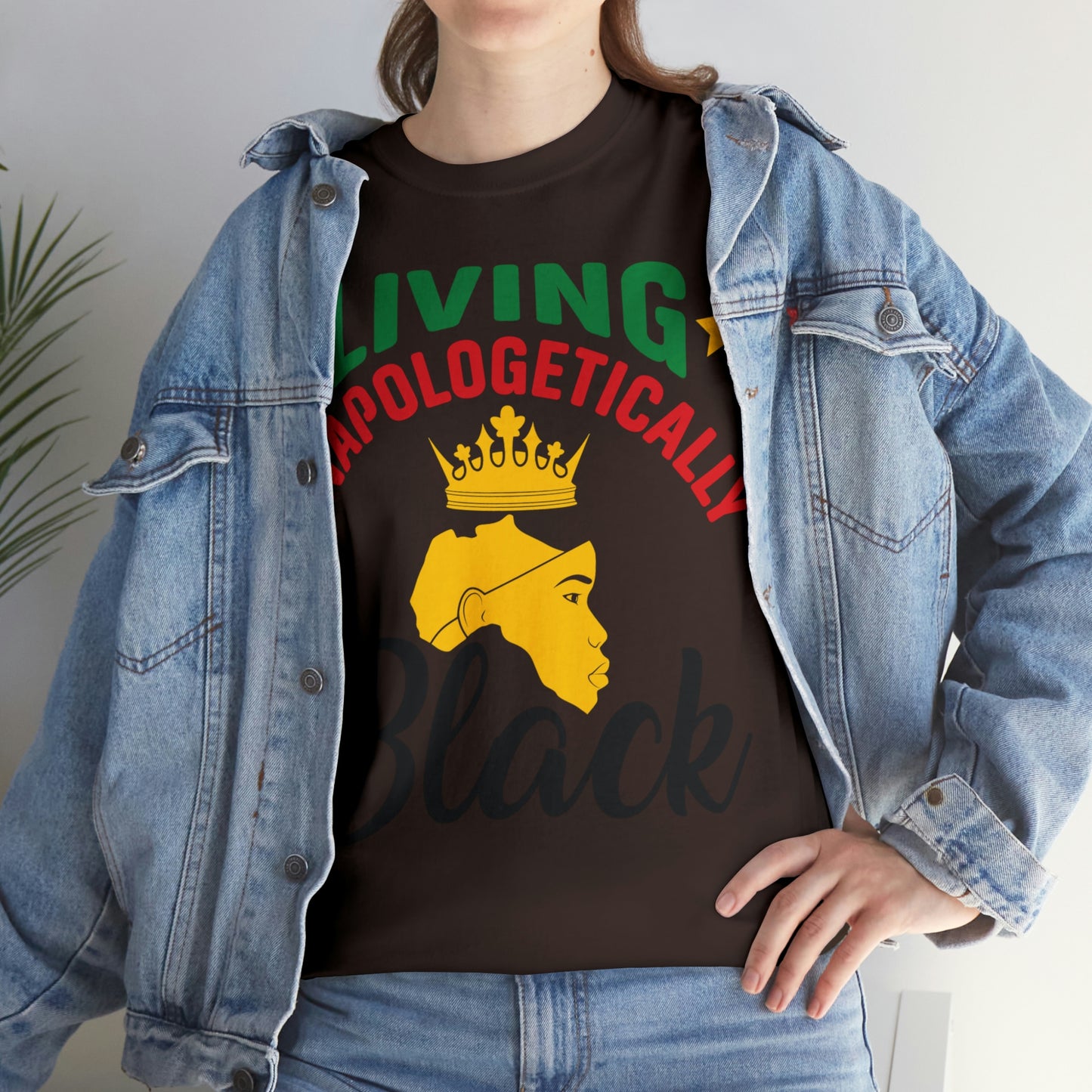 Living Unapologetically Unisex Heavy Cotton Tee