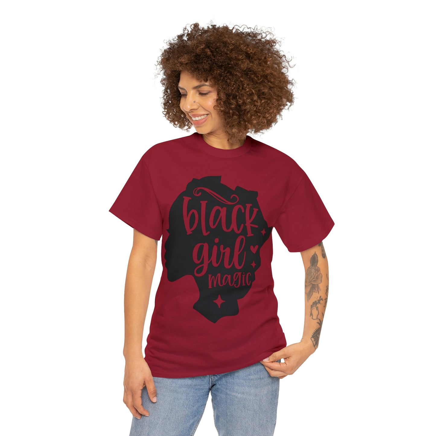 Black Girl Magic Unisex Heavy Cotton Tee