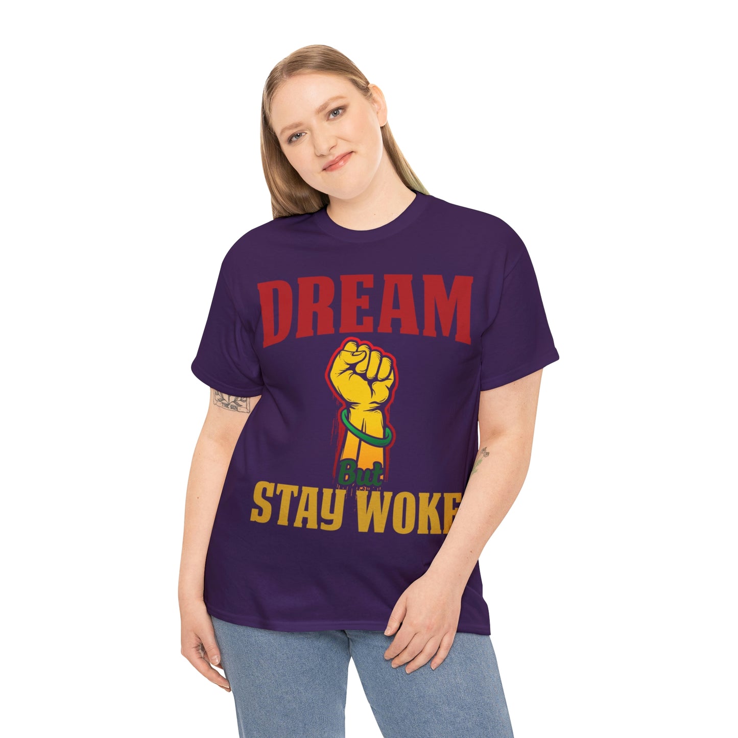 Dream/Woke Unisex Heavy Cotton Tee