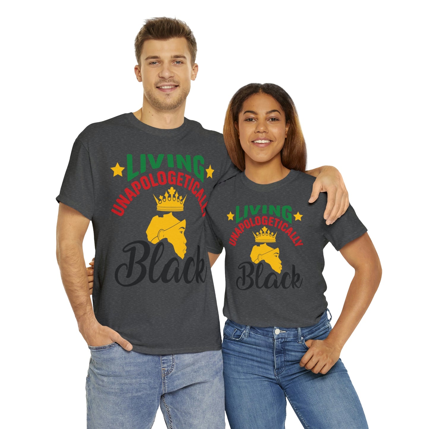 Living Unapologetically Unisex Heavy Cotton Tee