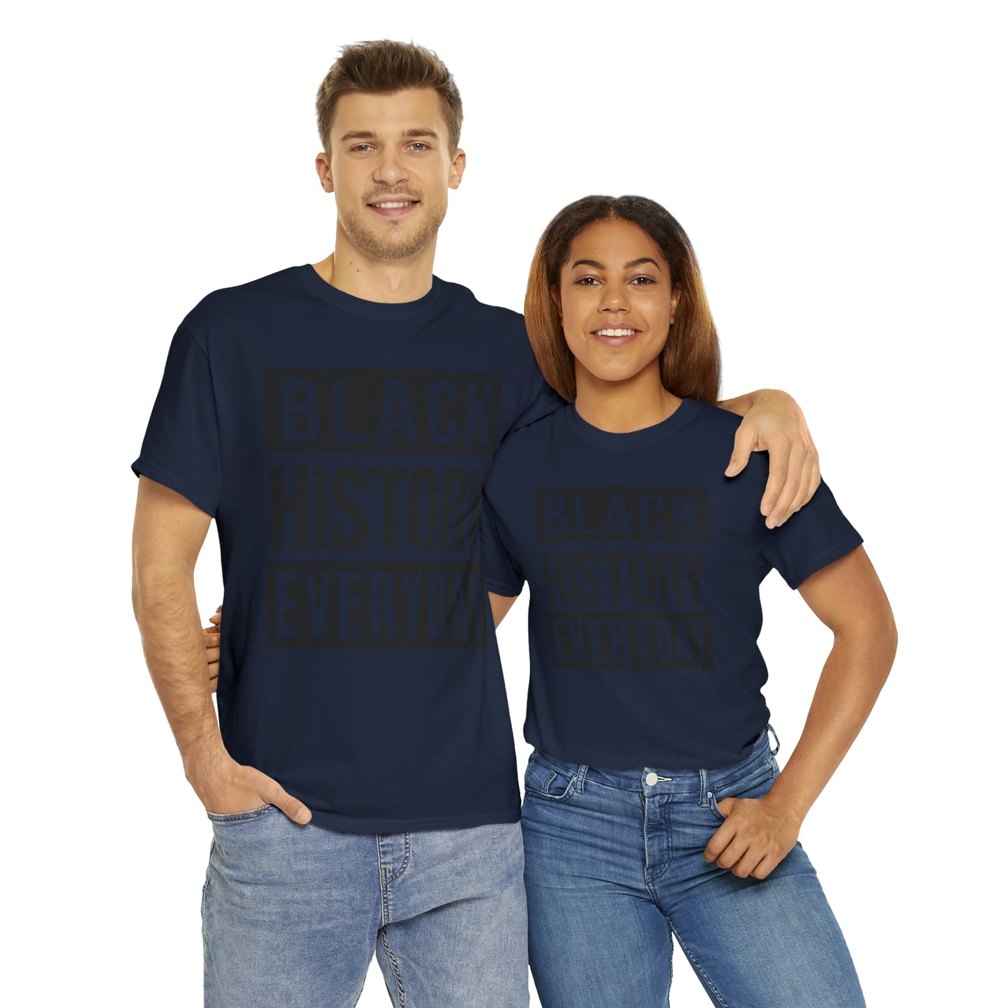 Black History Everyday Unisex Heavy Cotton Tee