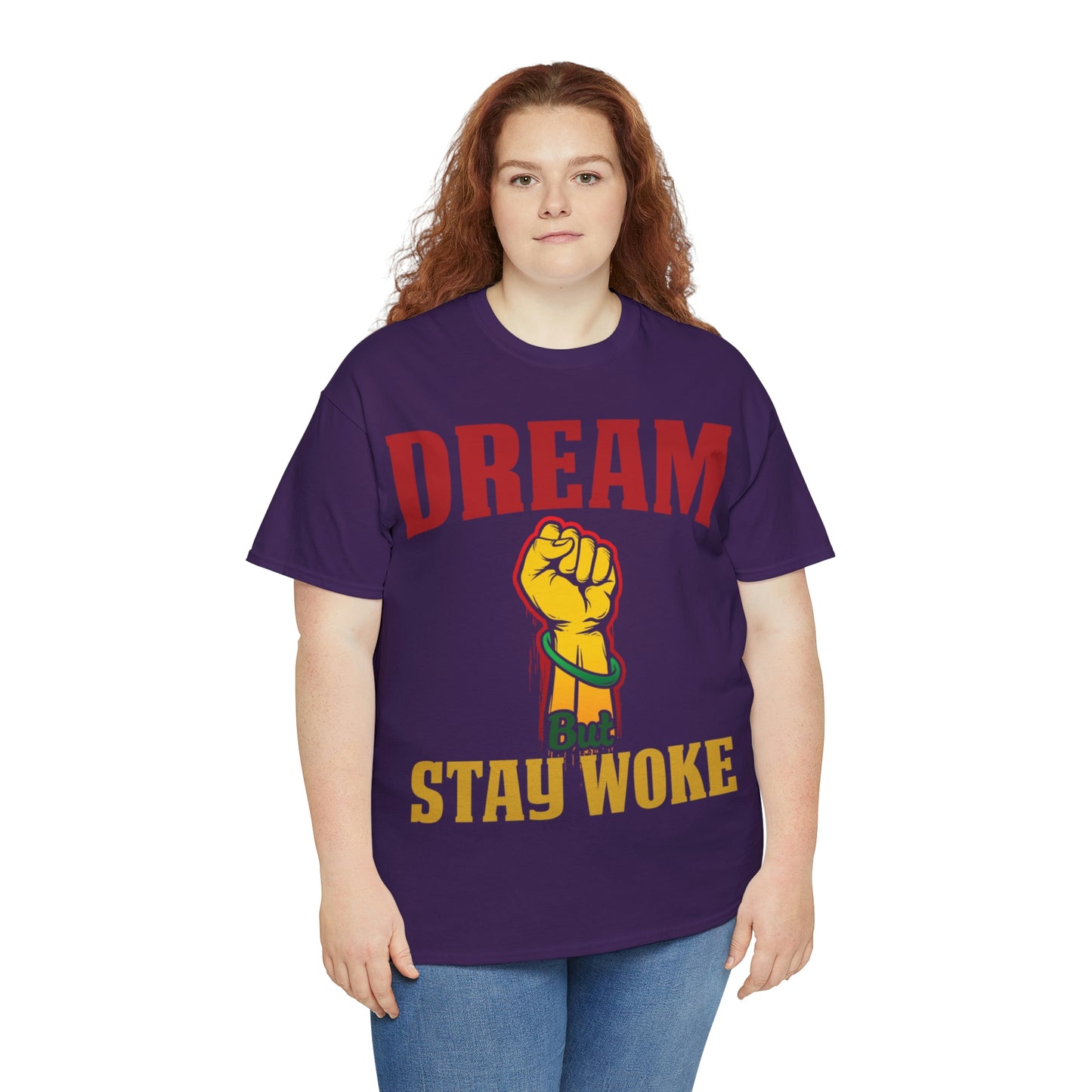 Dream/Woke Unisex Heavy Cotton Tee