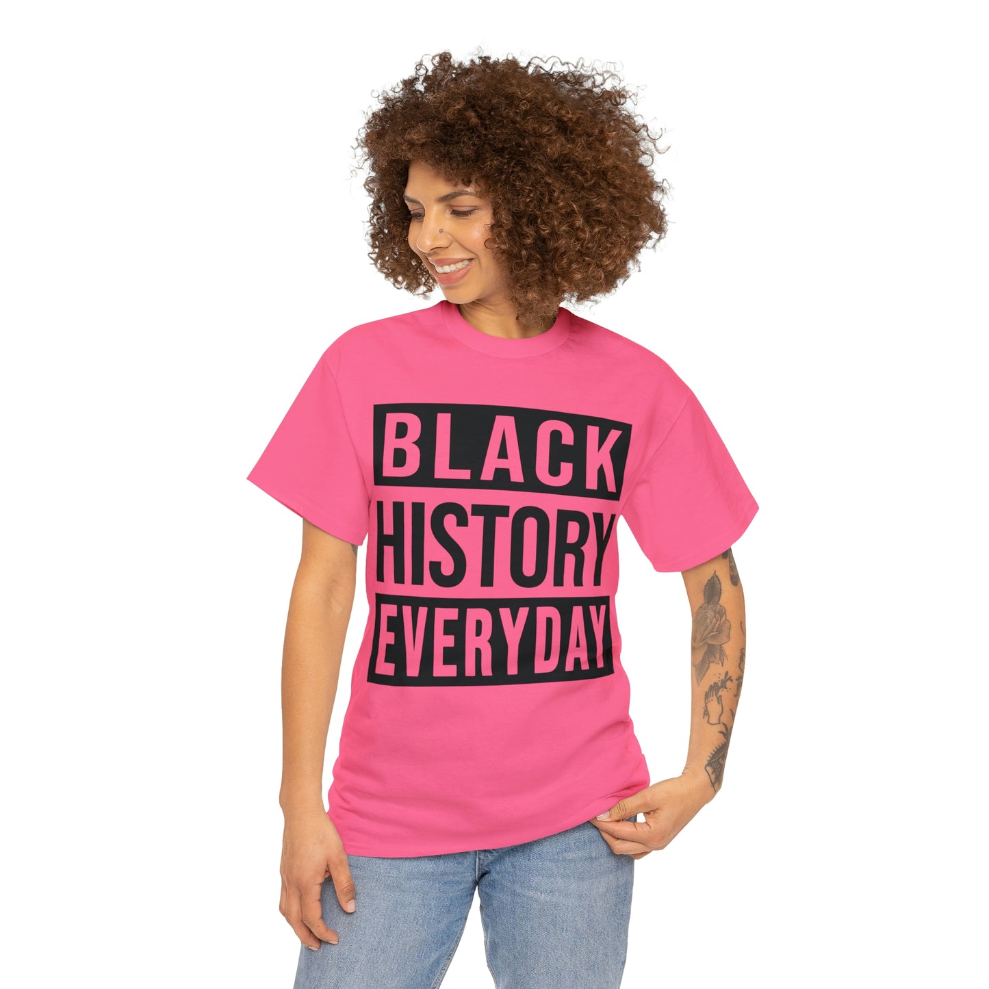 Black History Everyday Unisex Heavy Cotton Tee