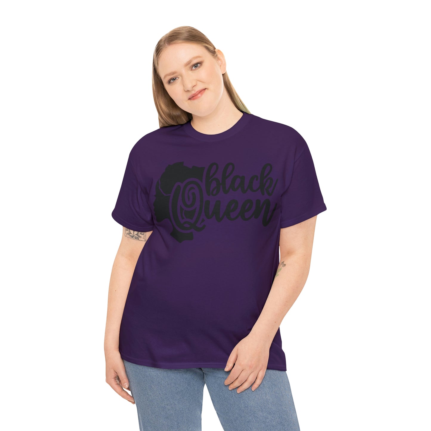 Black Queen Unisex Heavy Cotton Tee