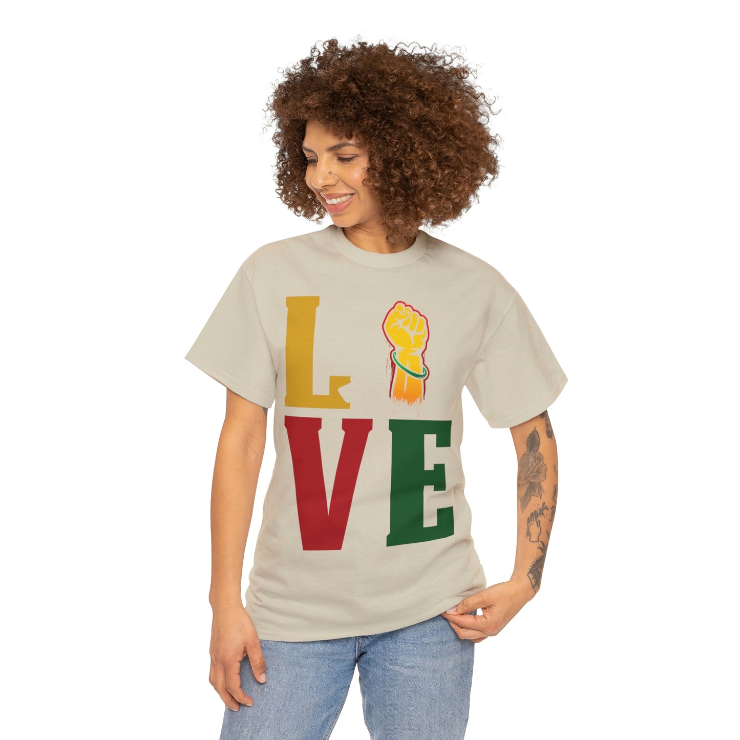 Love Unisex Heavy Cotton Tee