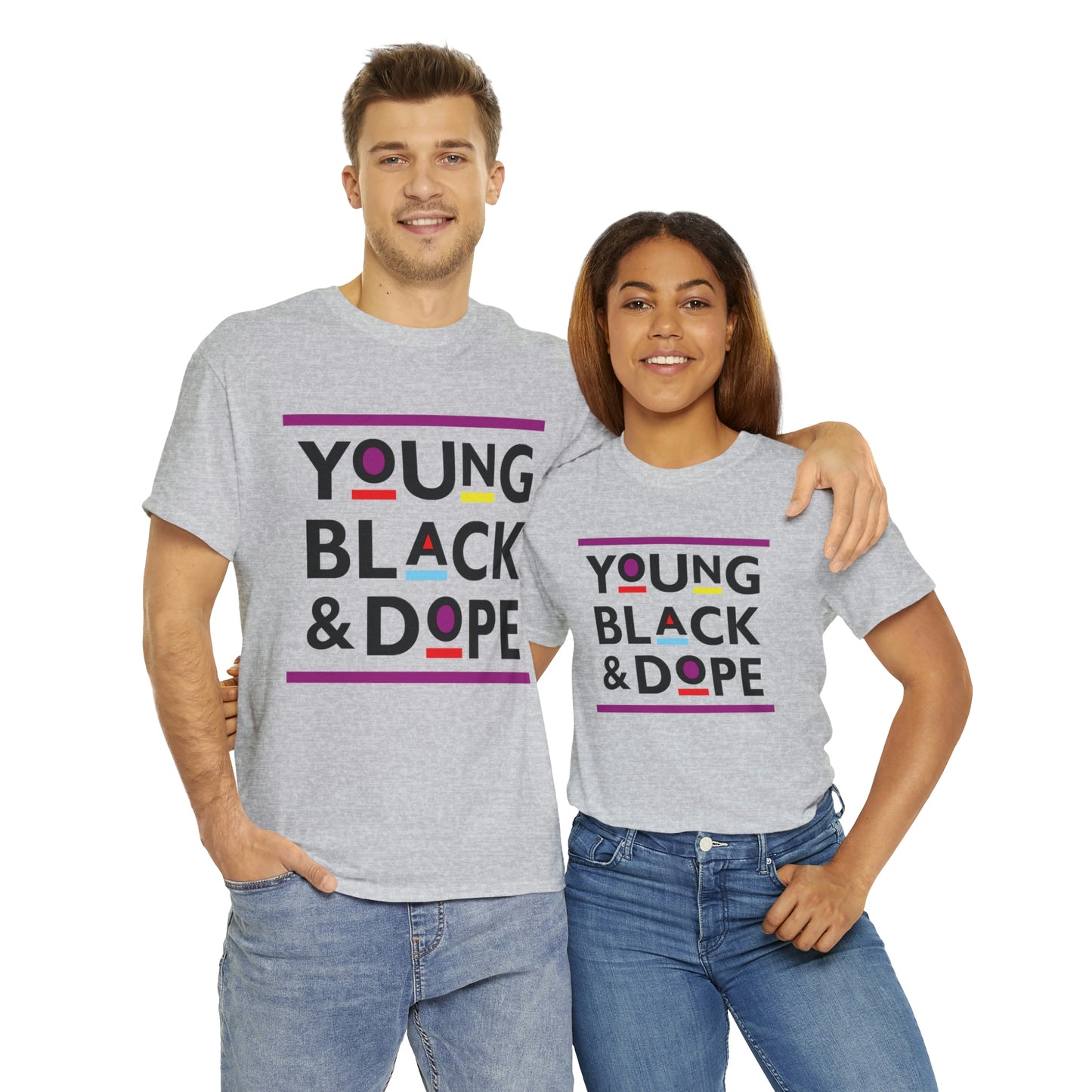Young black & Dope Unisex Heavy Cotton Tee