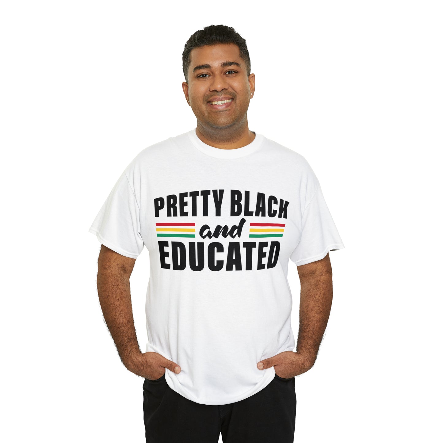Pretty (Vinyl-4 Color) Unisex Heavy Cotton Tee
